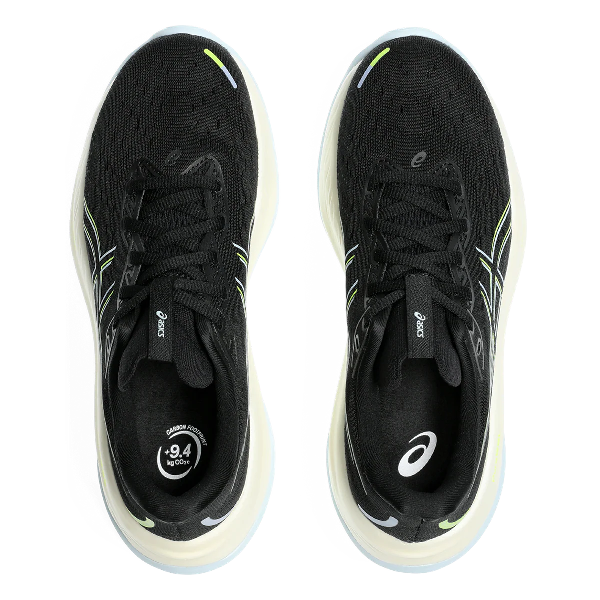 Asics Gel Cumulus 26 - Black - Safety Yellow - Image 3