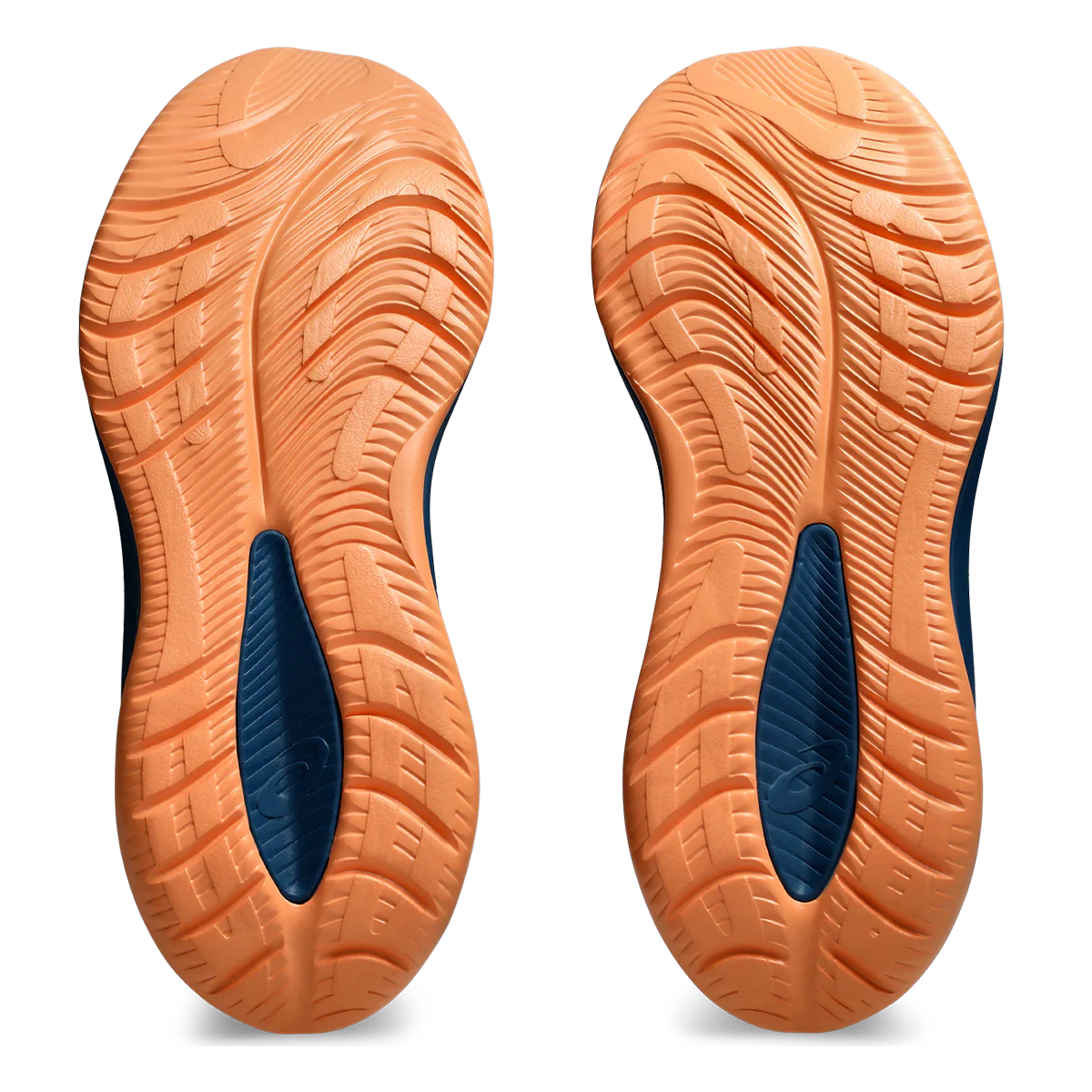 Asics Gel Cumulus 26 - Rich Navy - Faded Orange - Image 4