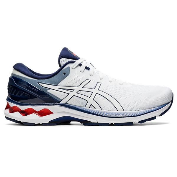 Asics Gel Kayano 27 - White - Peacoat