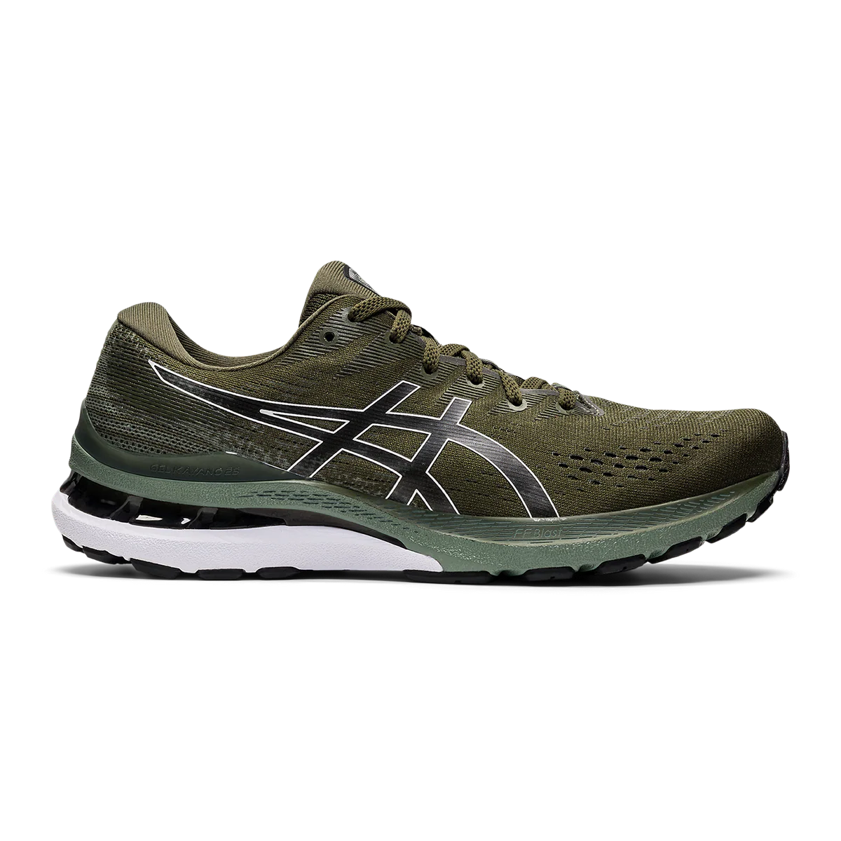 Asics Gel Kayano 28 - Olive Canvas - Black
