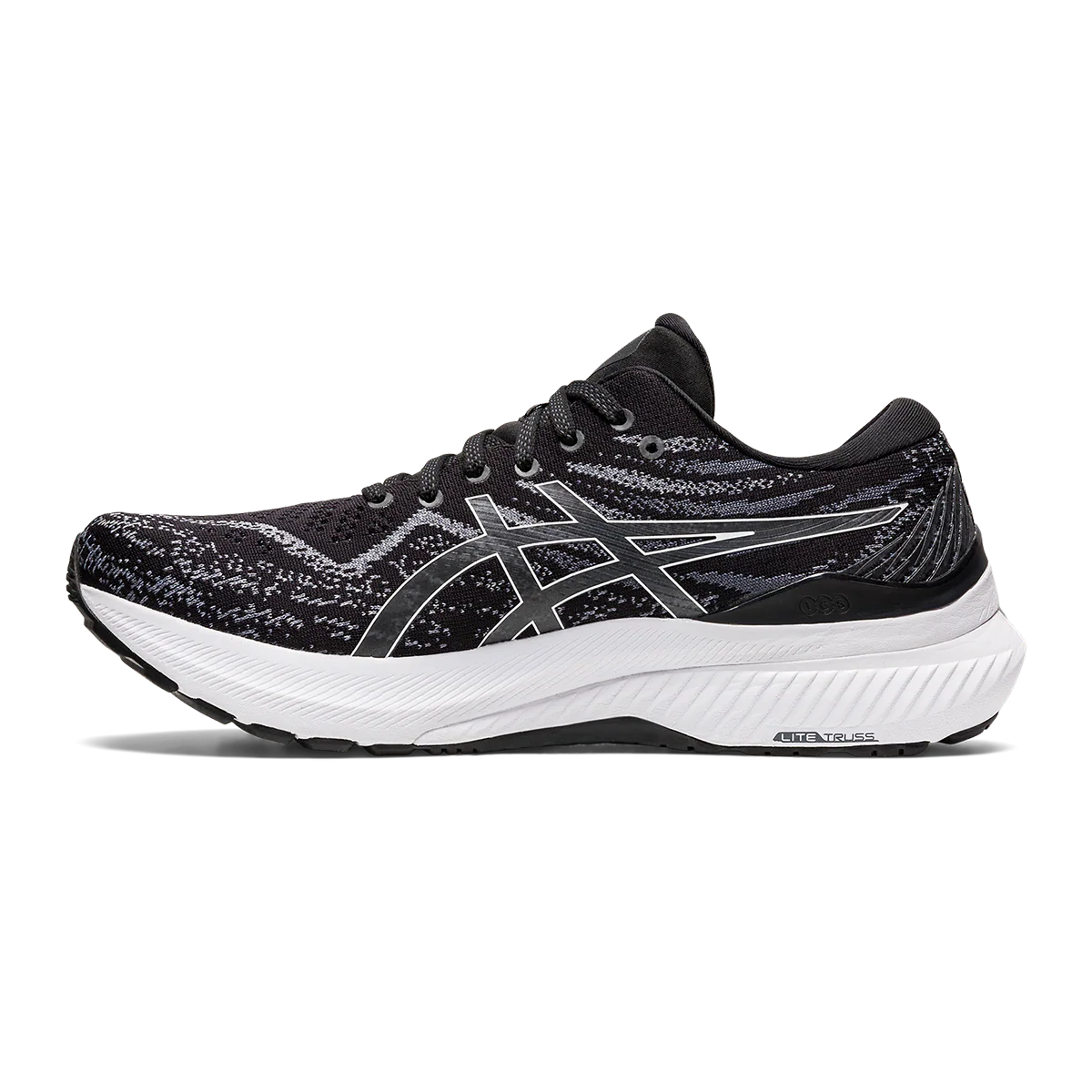 Asics Gel Kayano 29 - Black - White - Image 2