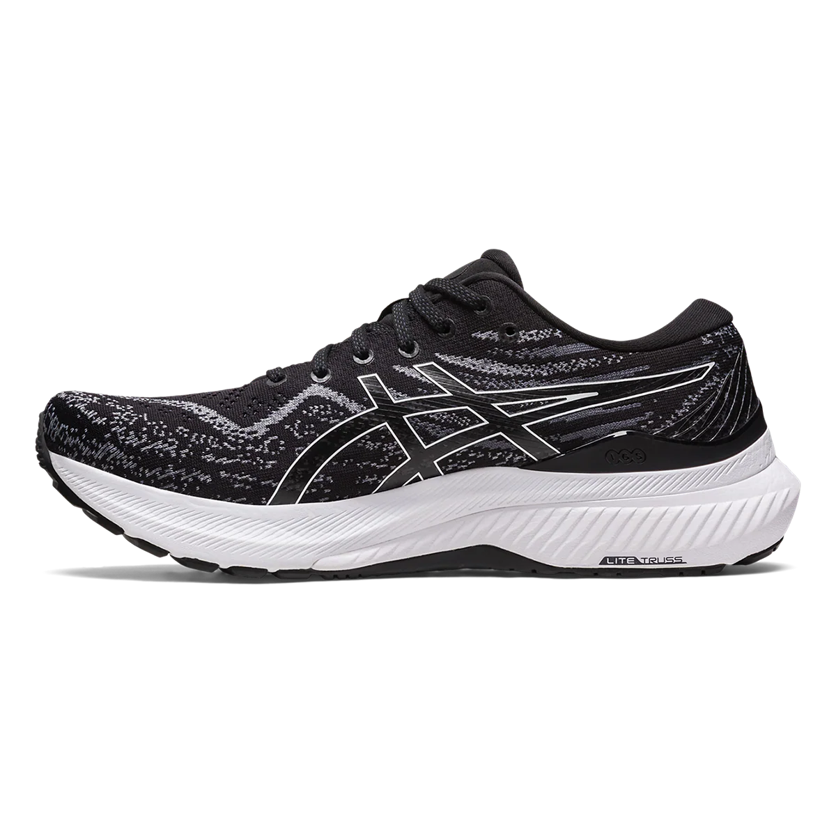 Asics Gel Kayano 29 - Black - White - Image 2