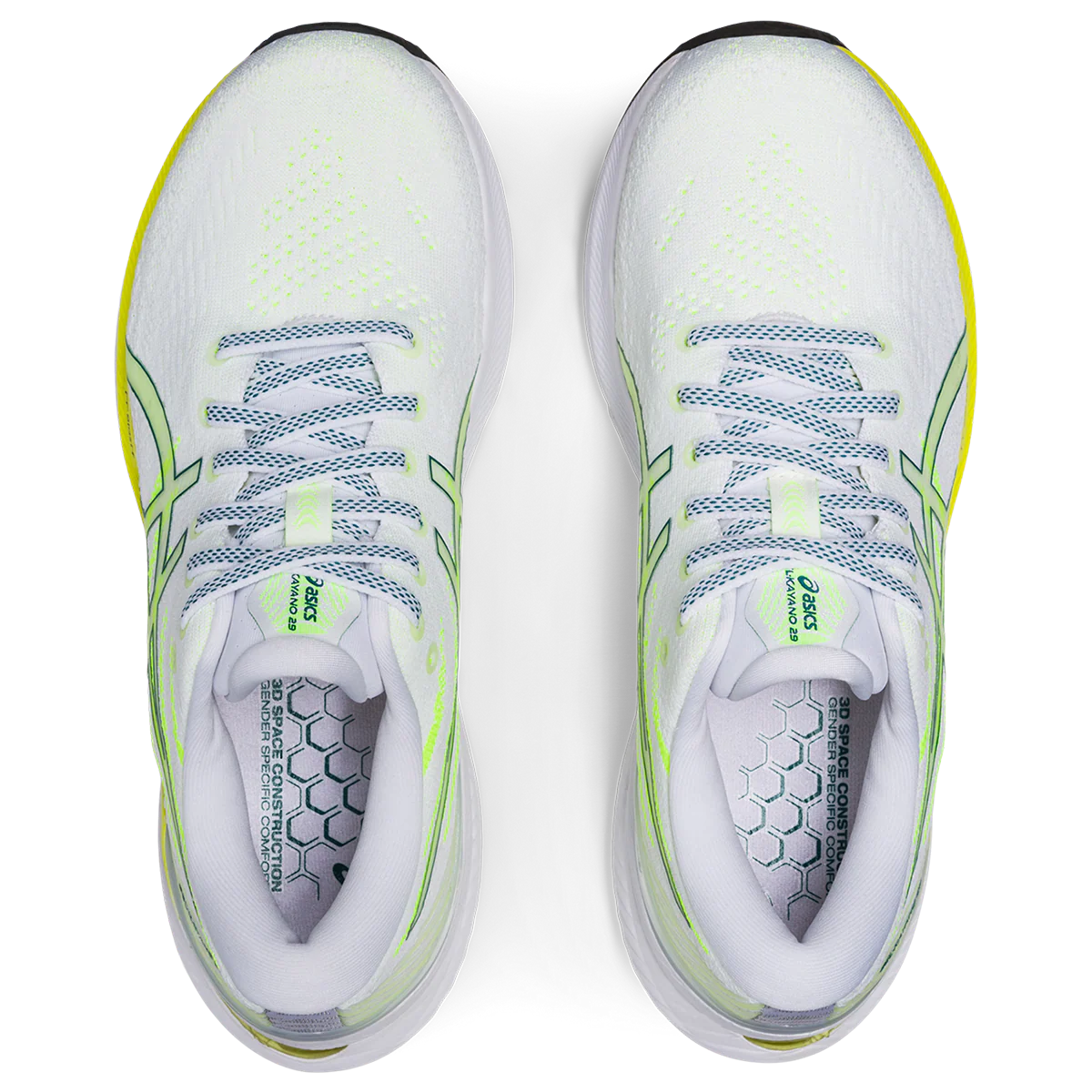 Asics Gel Kayano 29 - White - Velvet Pine - Image 3