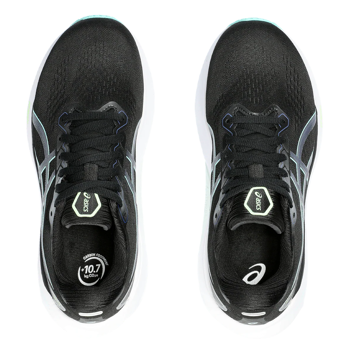 Asics Gel Kayano 30 Black Blue womens - Image 3