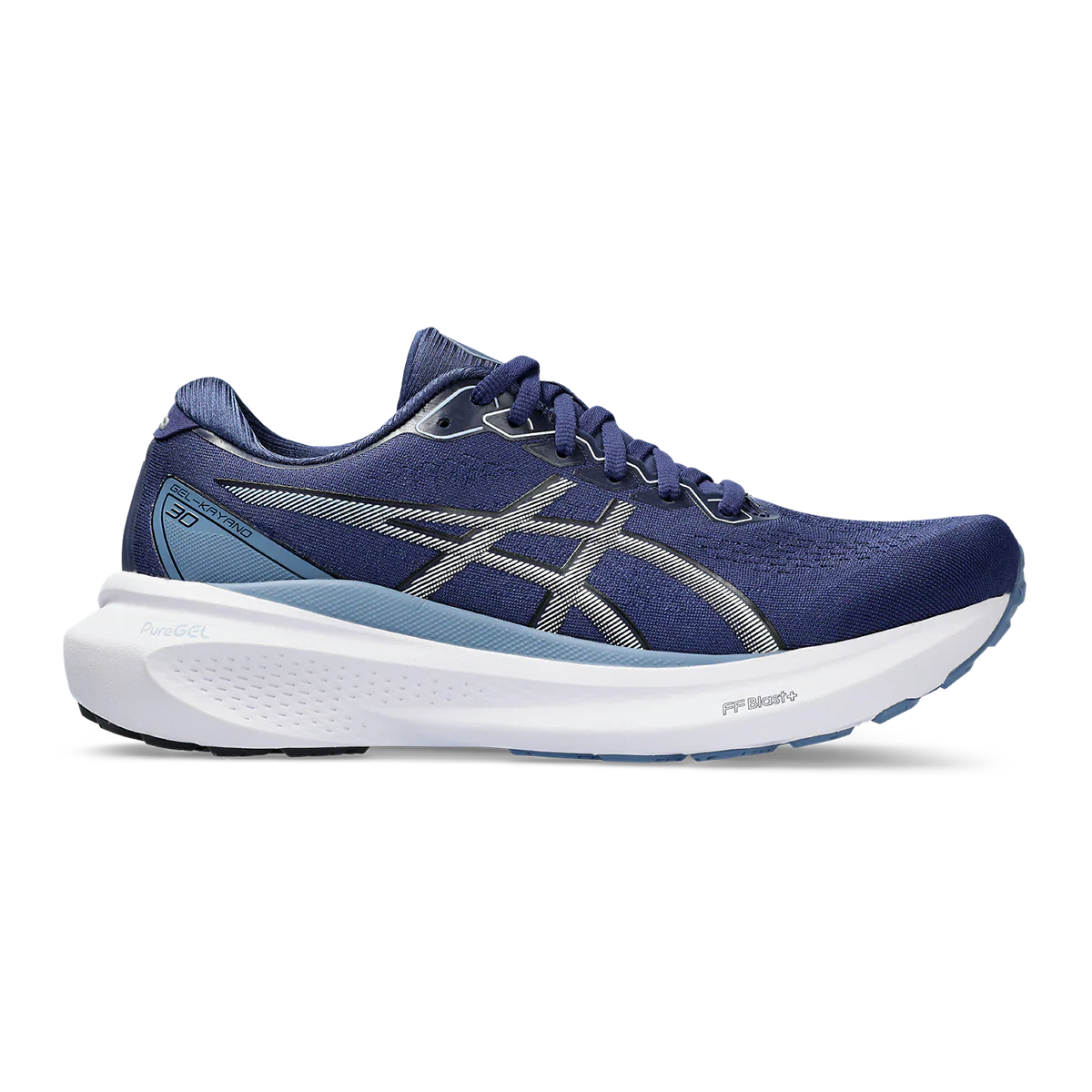 Asics Gel Kayano 30 - Deep Ocean - White