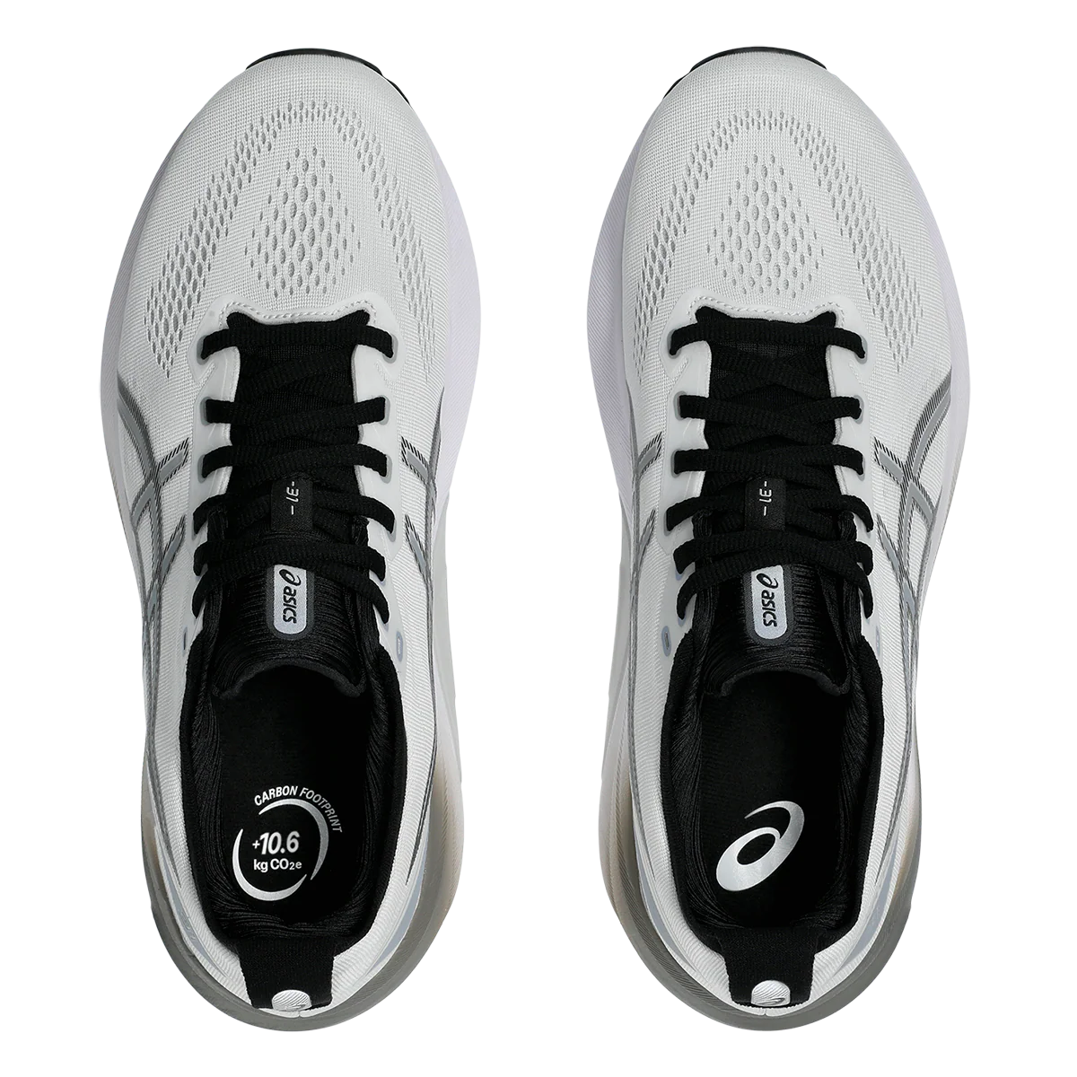 Asics Gel Kayano 31 - White - Piedmont Grey - Image 3