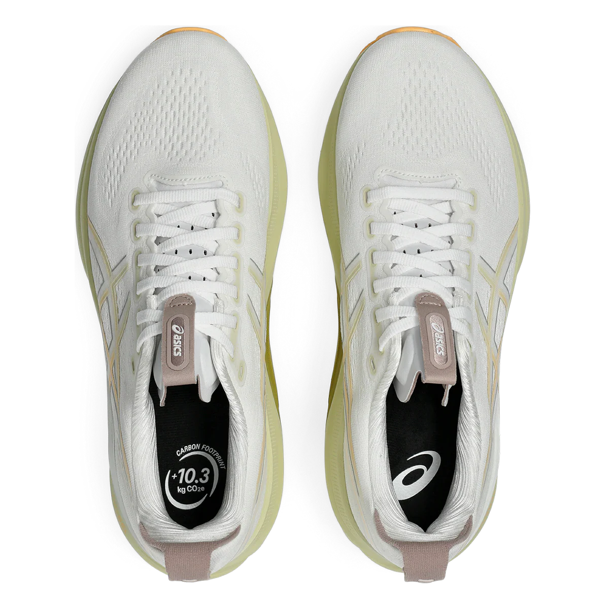Asics Gel Kayano 32 - White - Orange Glow - Image 3