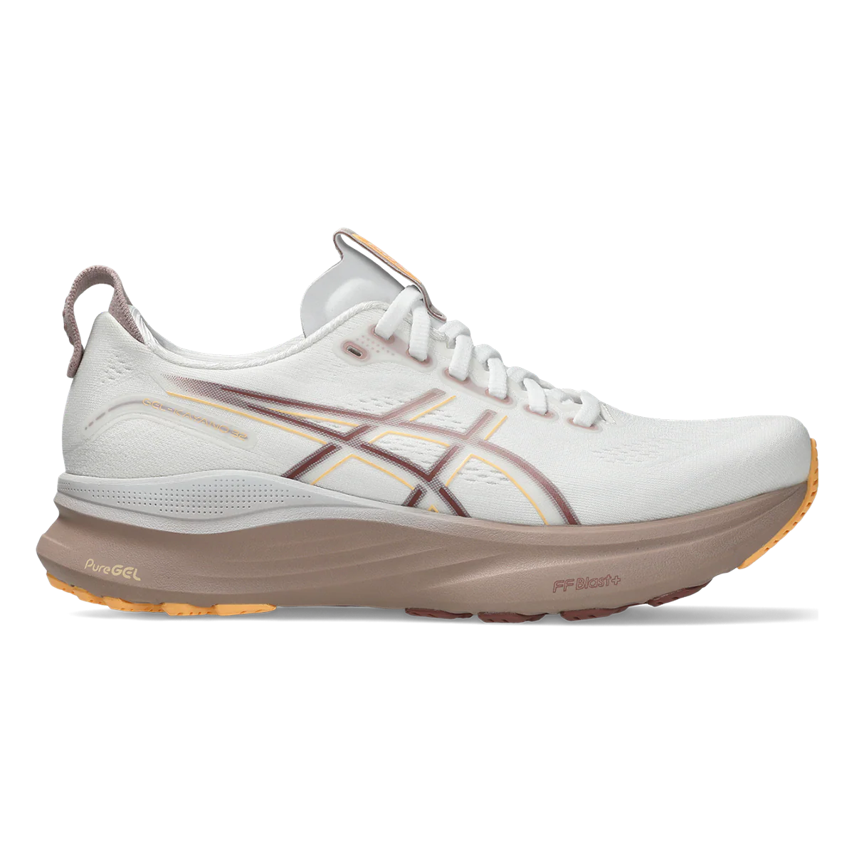 Asics Gel Kayano 32 White - Orange Glow