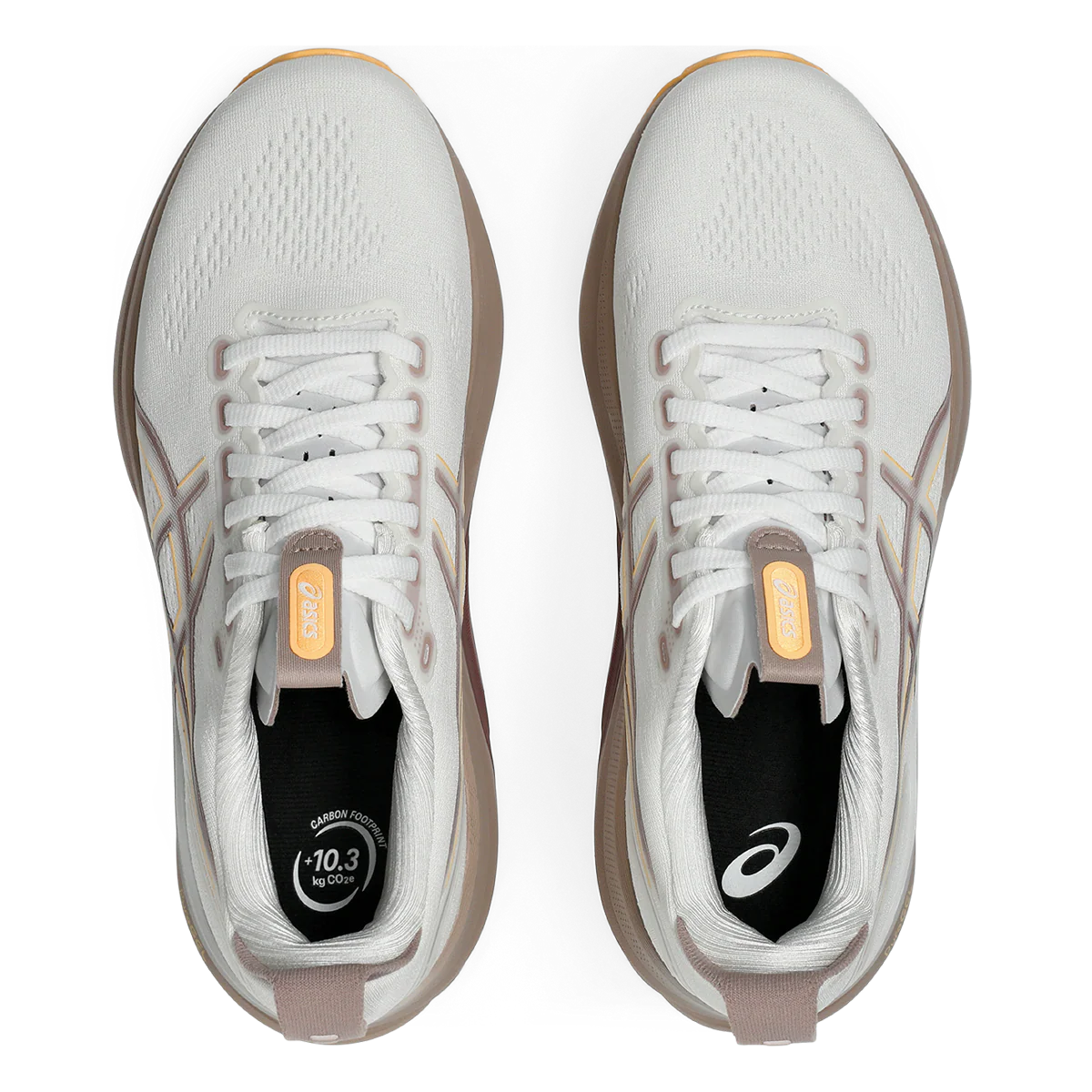 Asics Gel Kayano 32 White - Orange Glow - Image 3