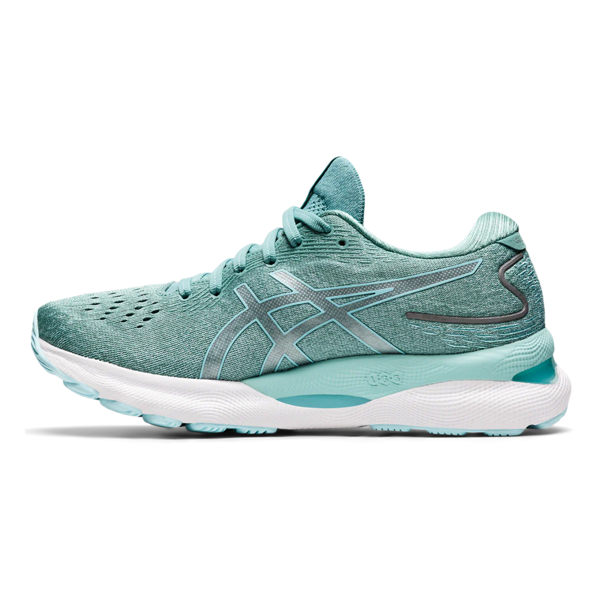 Asics Gel Nimbus 24 - Sage - Clear Blue - Image 2