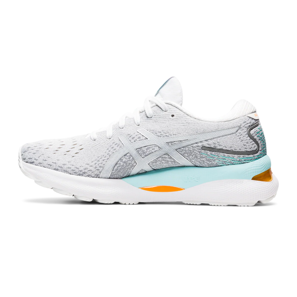 Asics Gel Nimbus 24 - White - Pure Silver - Image 2