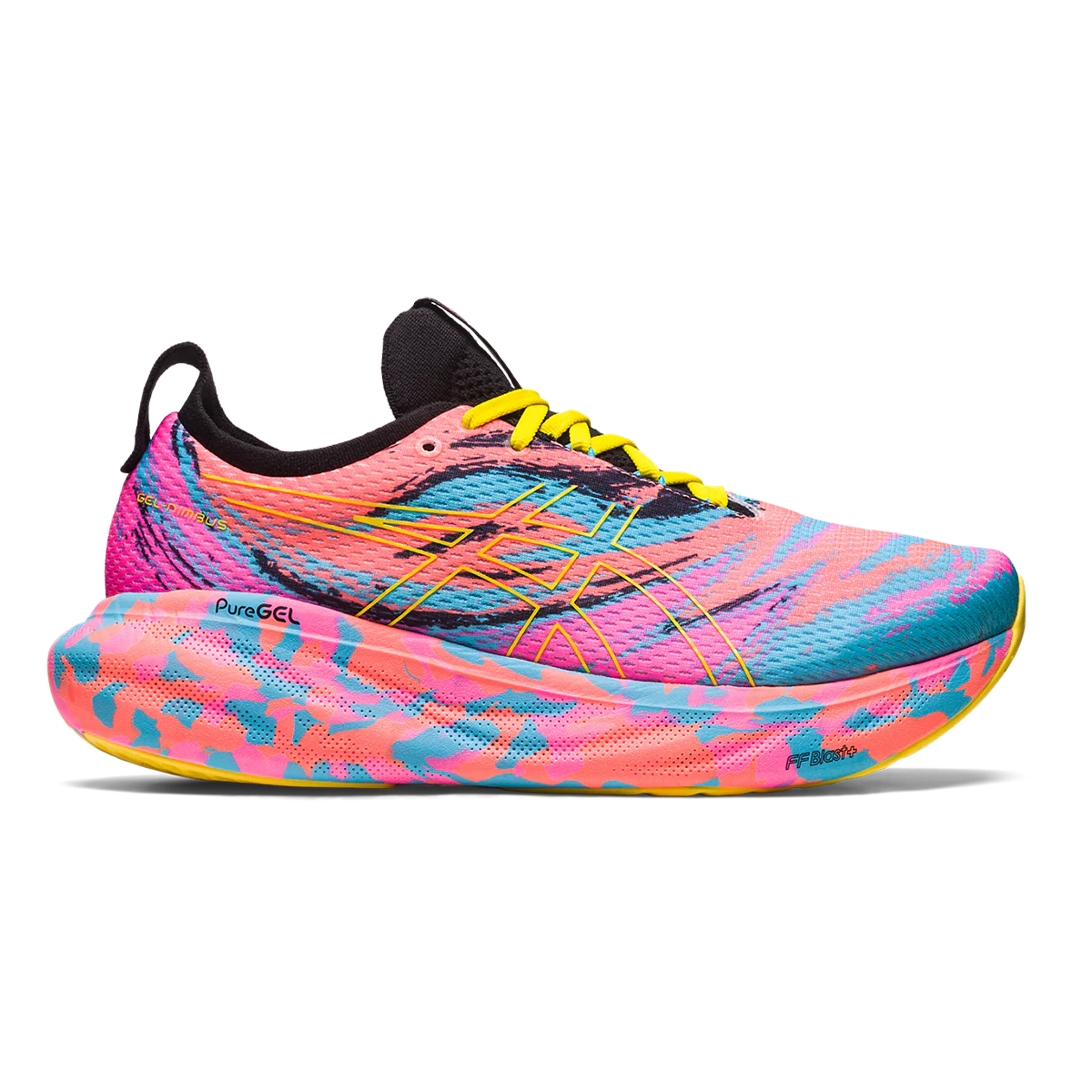 Asics Gel Nimbus 25 - Aquarium - Vibrant Yellow