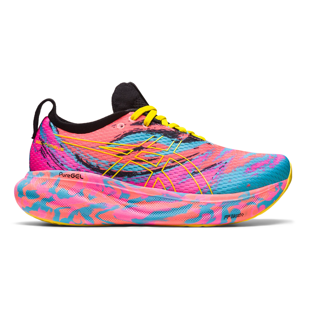 Asics Gel Nimbus 25 - Aquarium - Vibrant Yellow