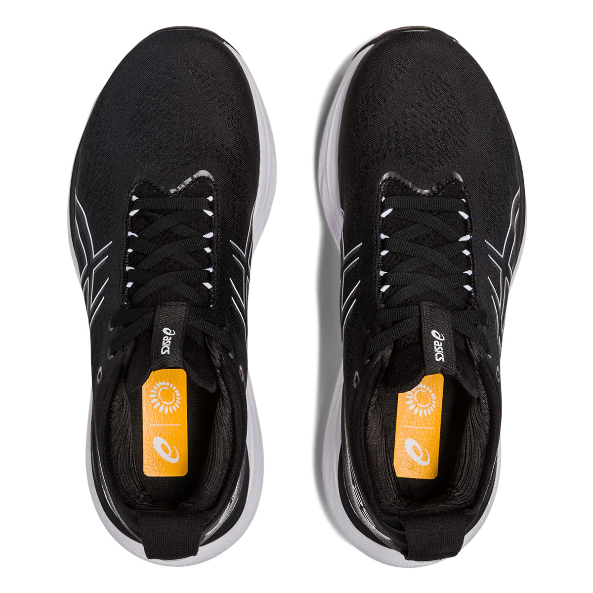 Asics Gel Nimbus 25 - Black - Pure Silver - Image 3