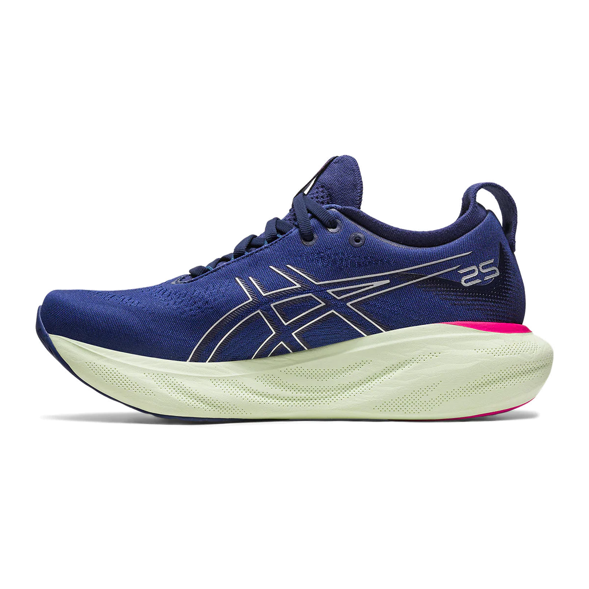 Asics Gel Nimbus 25 - Indigo Blue - Pure Silver - Image 2