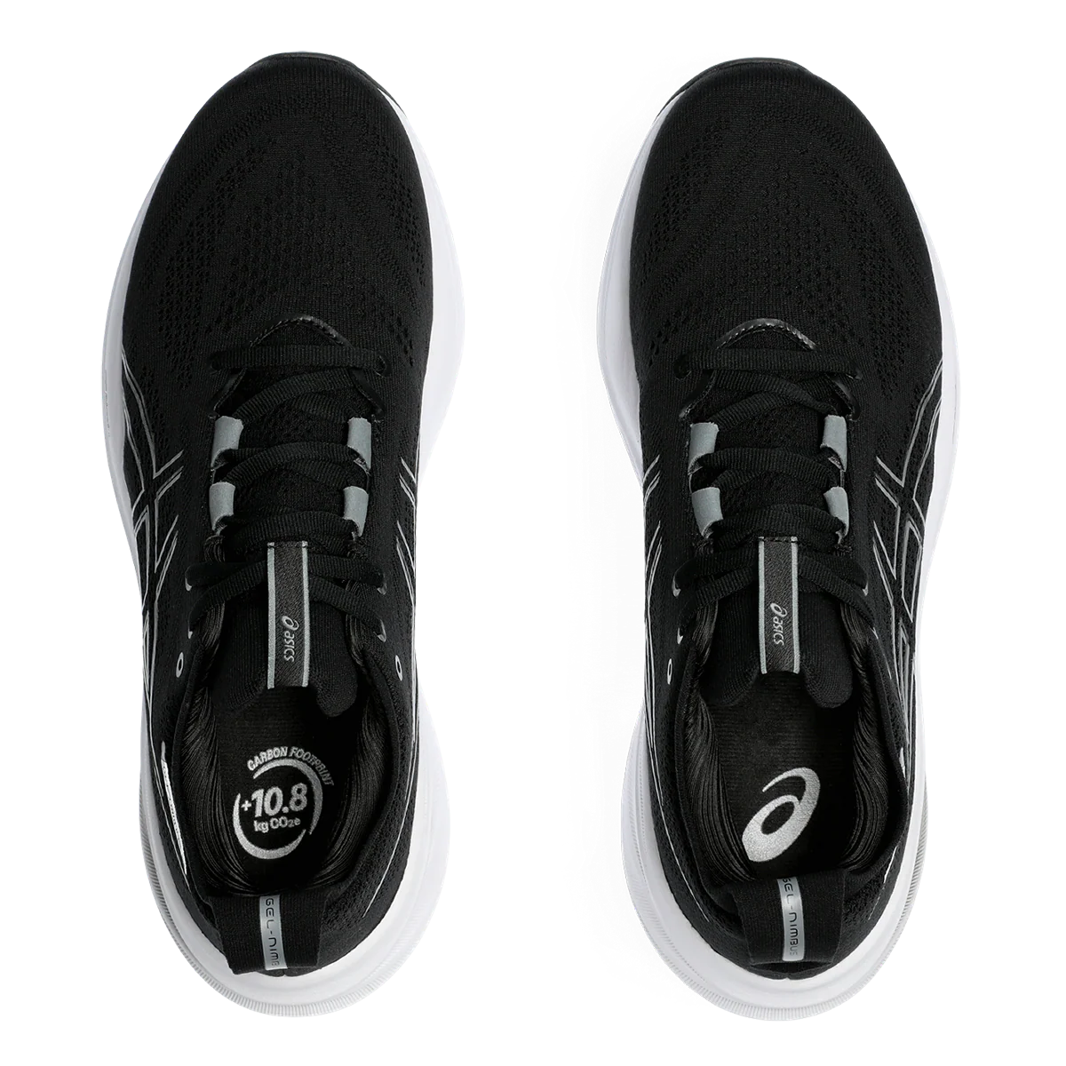 Asics Gel Nimbus 26 - Black - Graphite Grey - Image 3