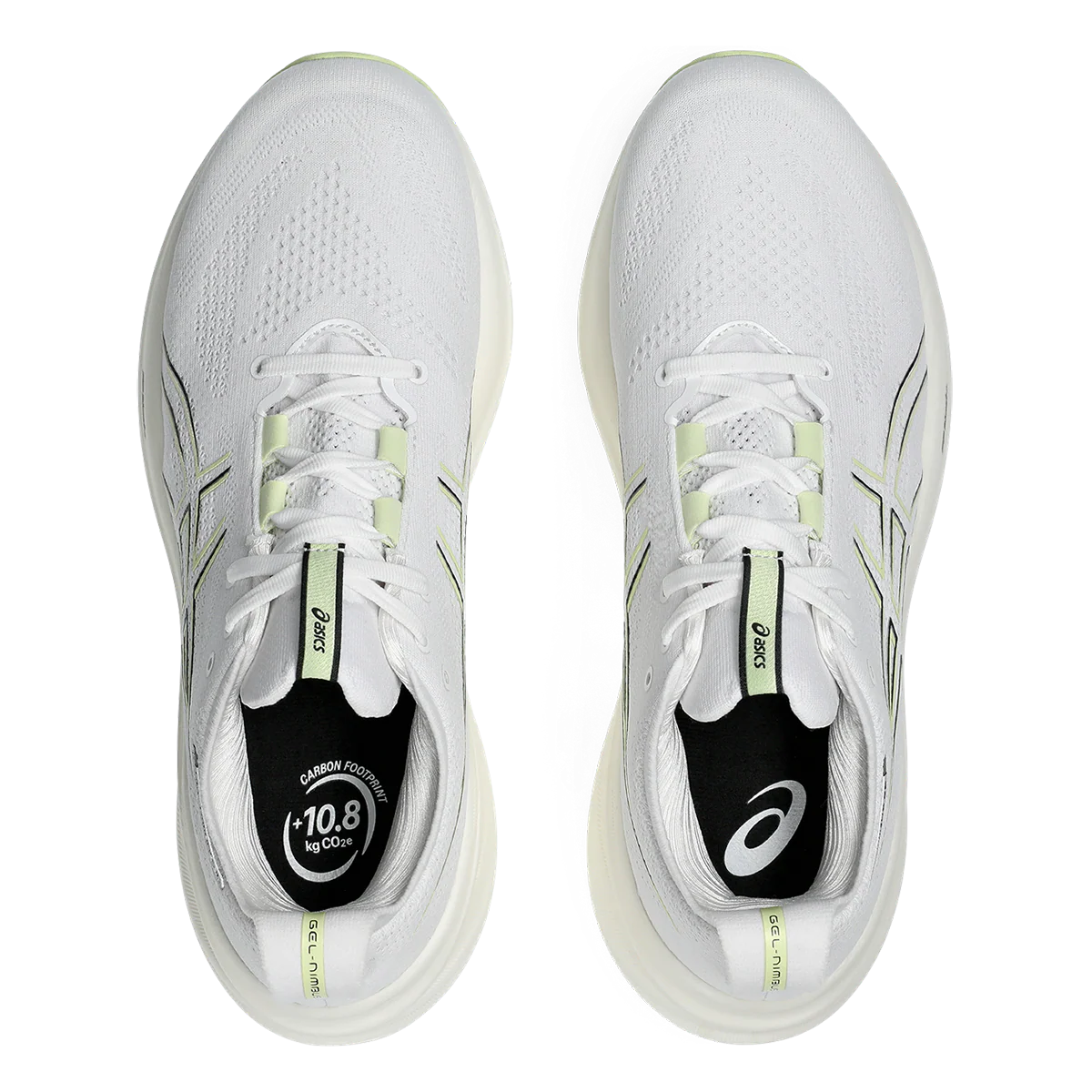 Asics Gel Nimbus 26 - White - Birch - Image 3