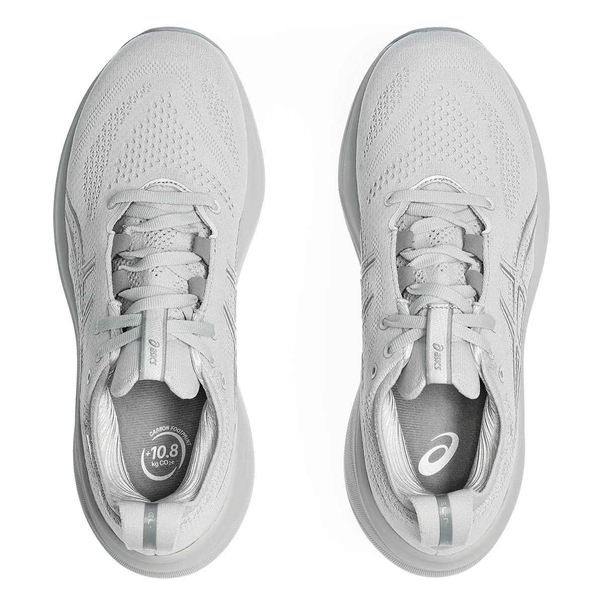 Asics Gel Nimbus 26 - Concrete - Pure Silver - Image 3