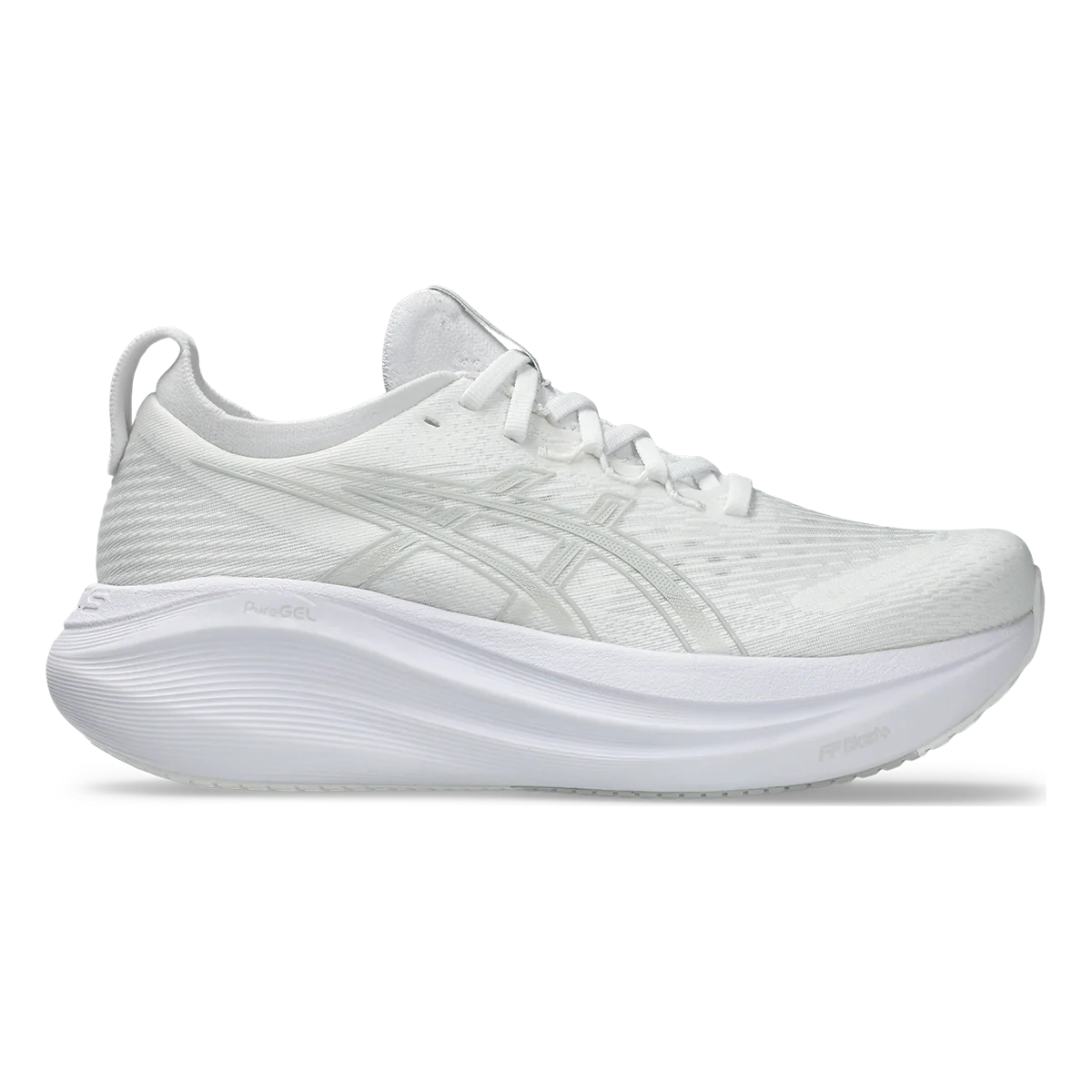 Asics Gel Nimbus 27 White - Glacier Grey