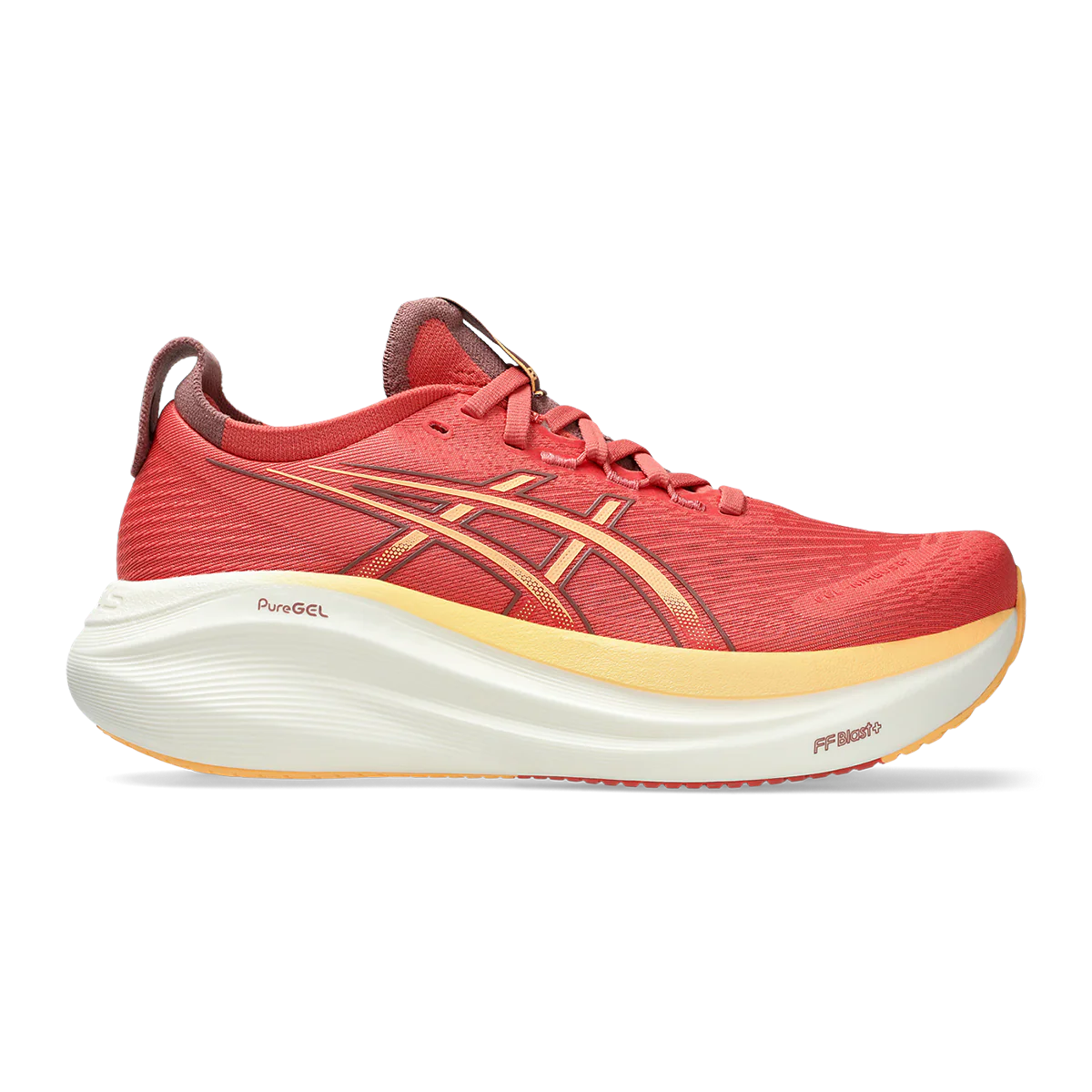 Asics Gel Nimbus 27 Dark Pink Clay - Orange Glow