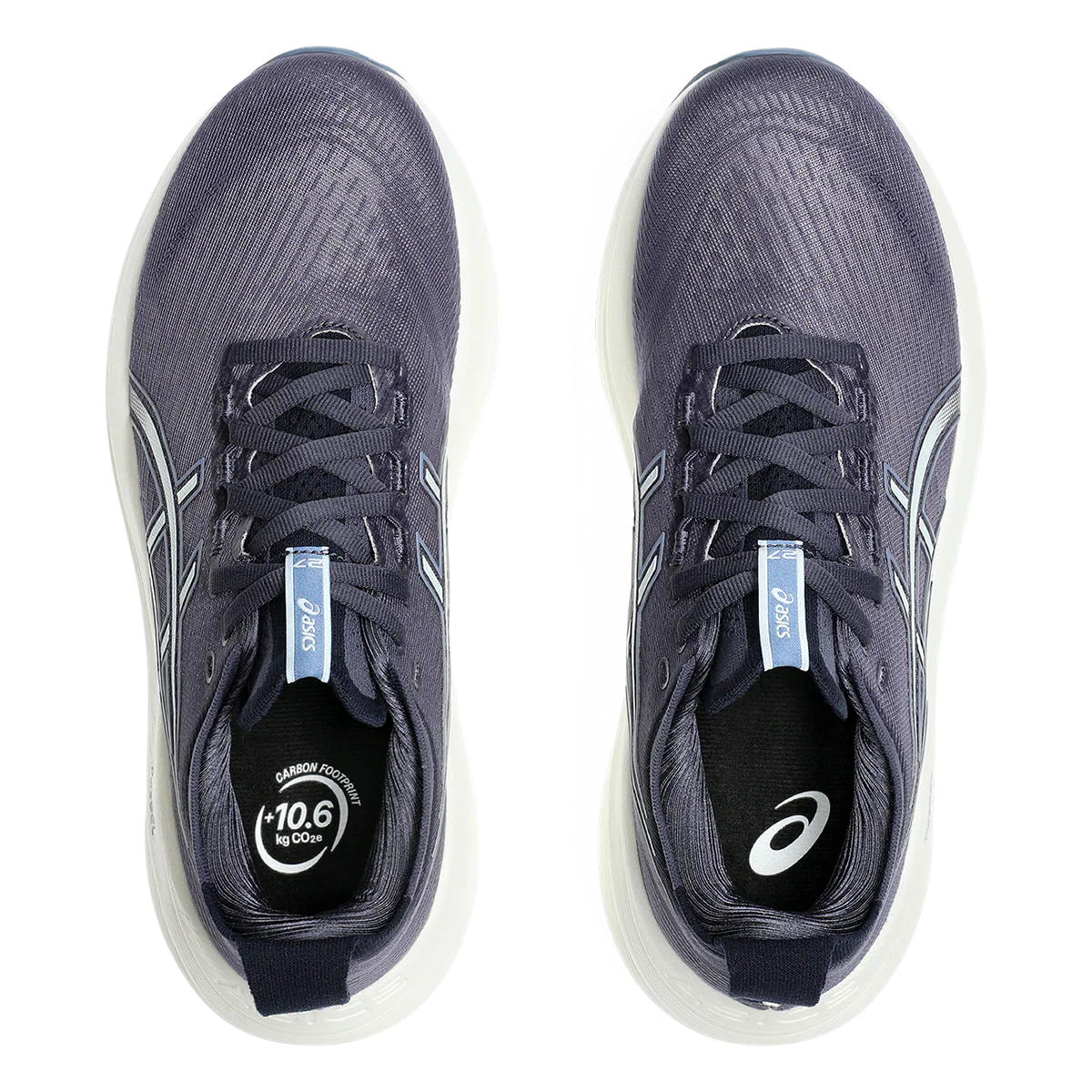 Asics Gel Nimbus 27 Indigo Fog - Cool Grey - Image 3