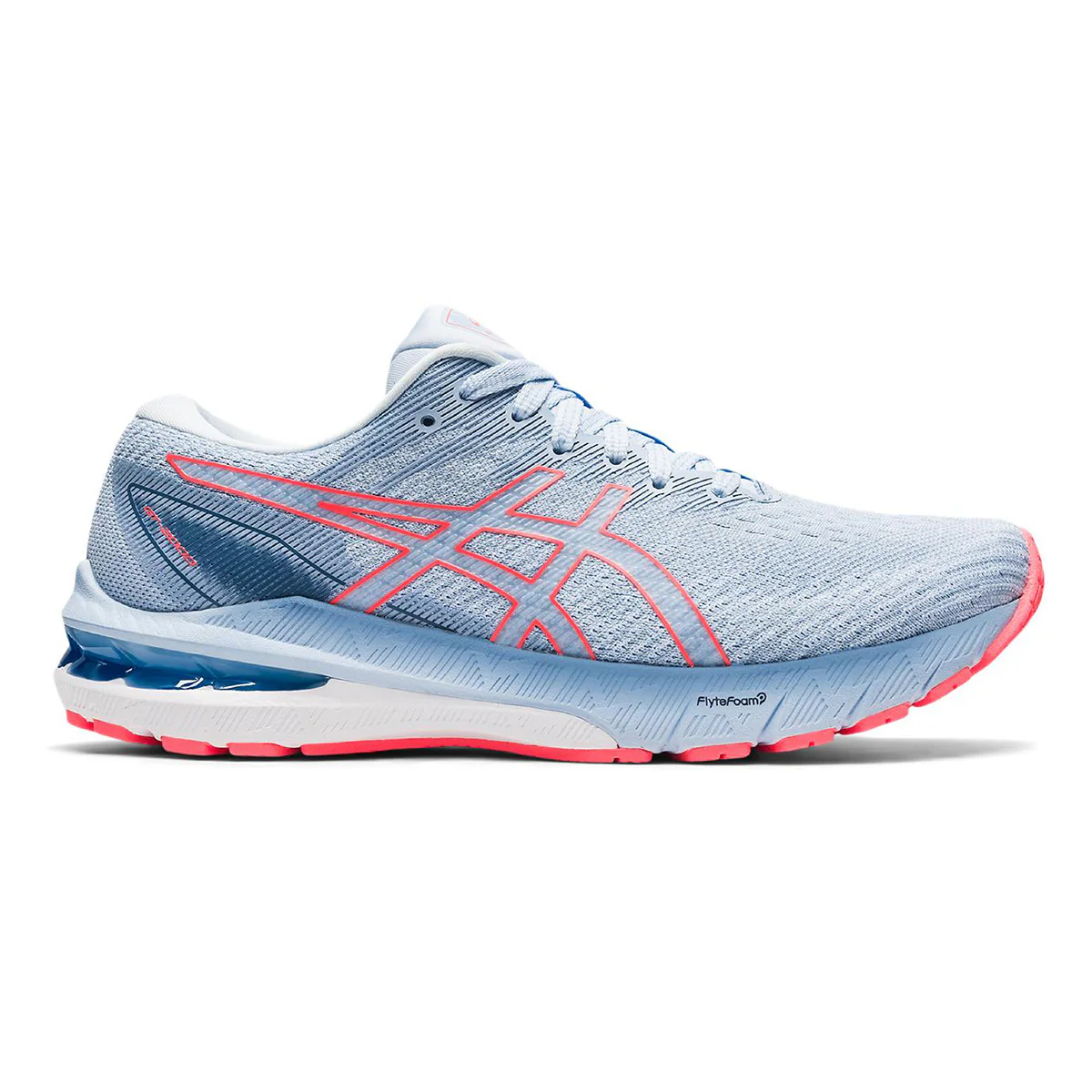 Asics GT 2000 10 - Mist - Blazing Coral