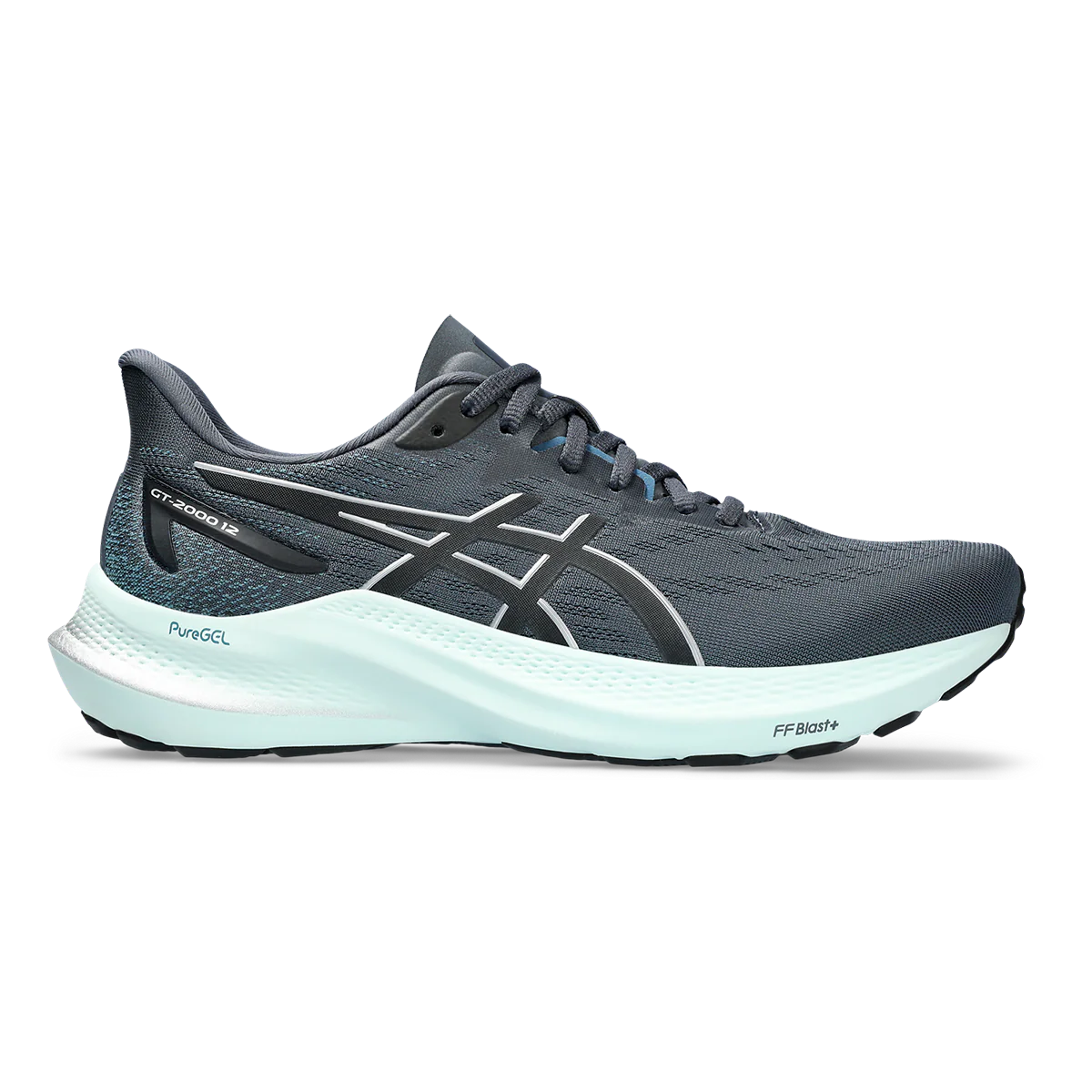 Asics GT 2000 12 - Tarmac - Pure Silver