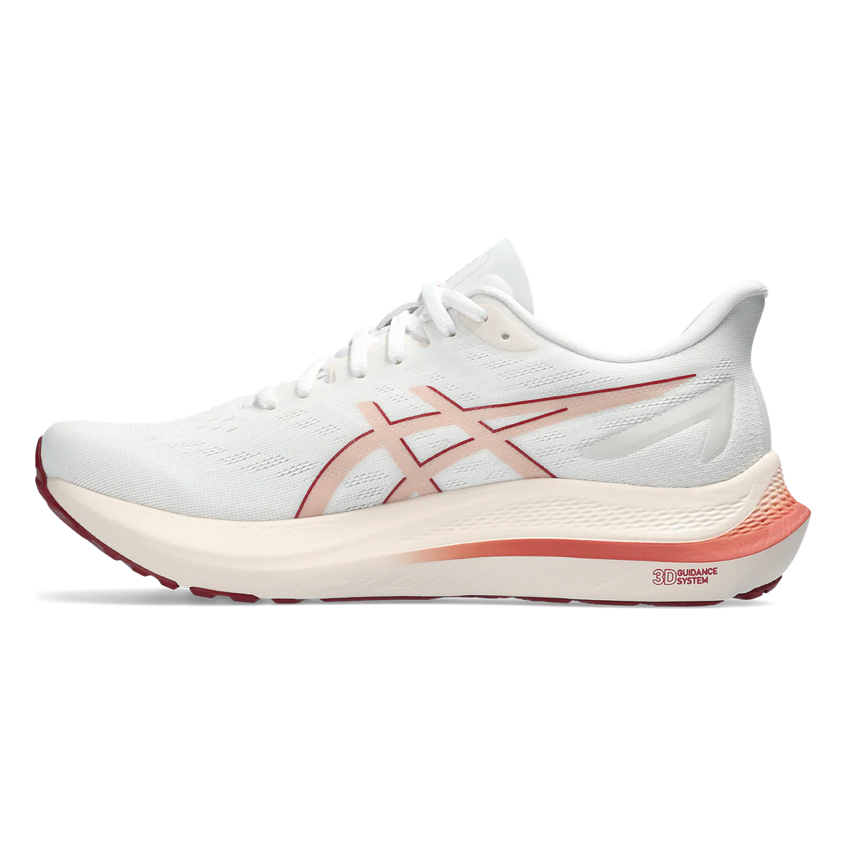 Asics GT 2000 12 - White - Light Garnet - Image 2