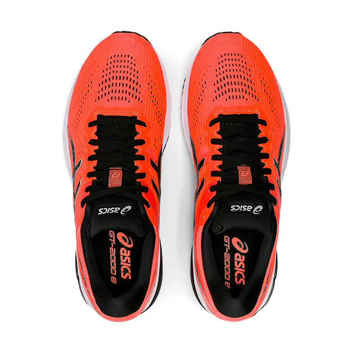 Asics GT 2000 8 - Sunrise Red - Black - Image 3