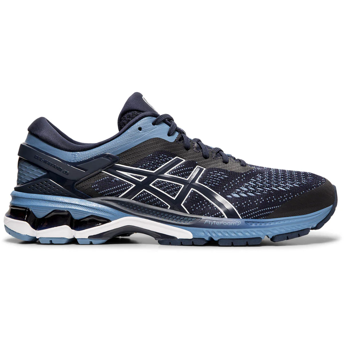 Asics Kayano 26 - Midnight - Grey Floss