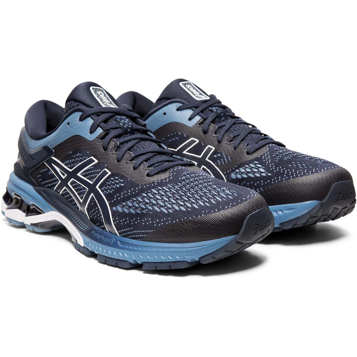 Asics Kayano 26 - Midnight - Grey Floss - Image 4