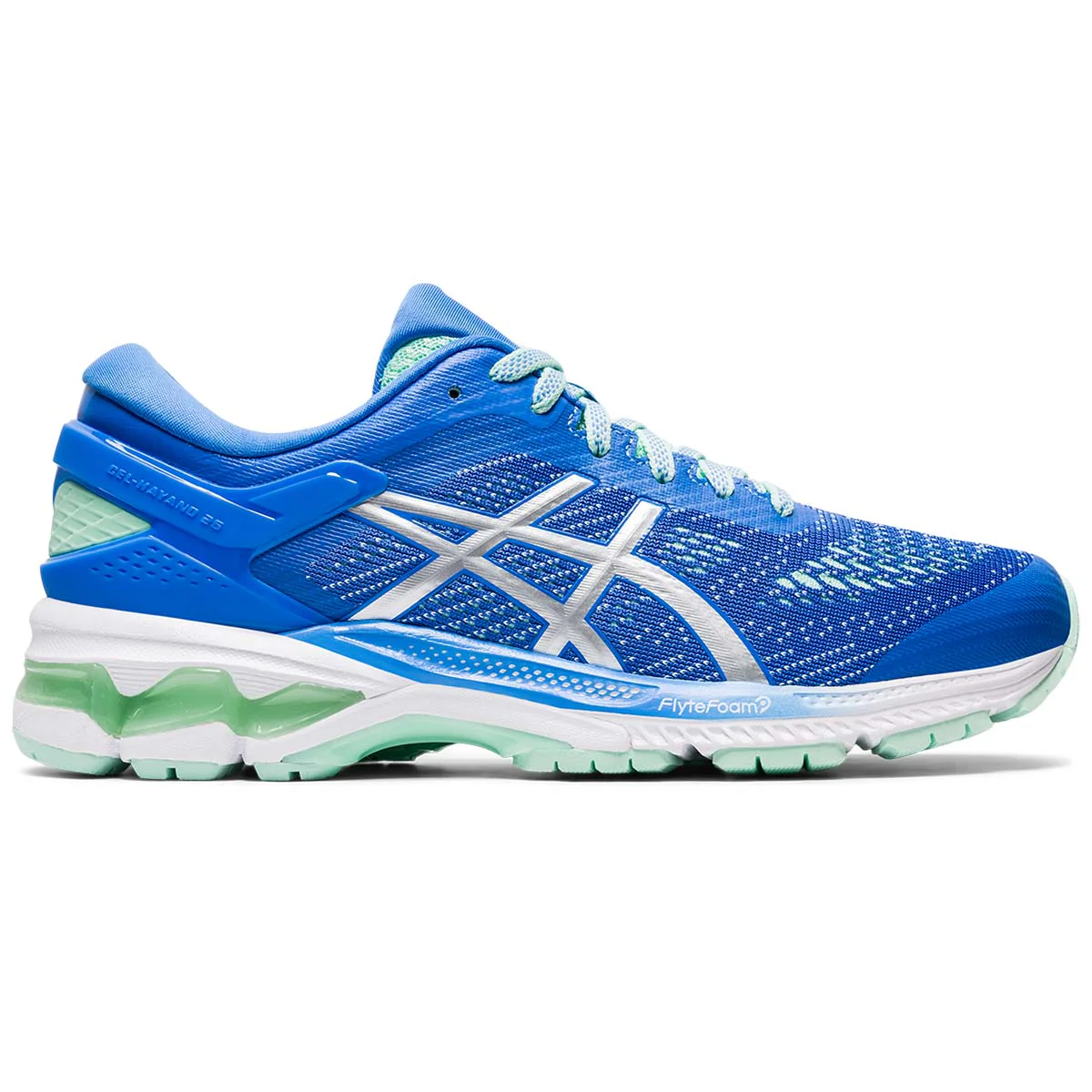 Asics Kayano 26 - Blue Coast - Pure Silver