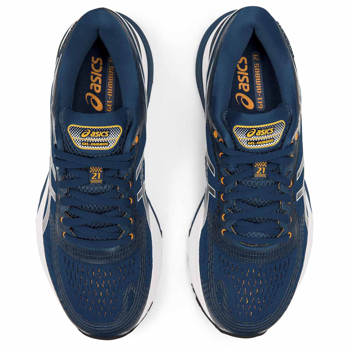 Asics Nimbus 21 - Mako Blue - Black - Image 3