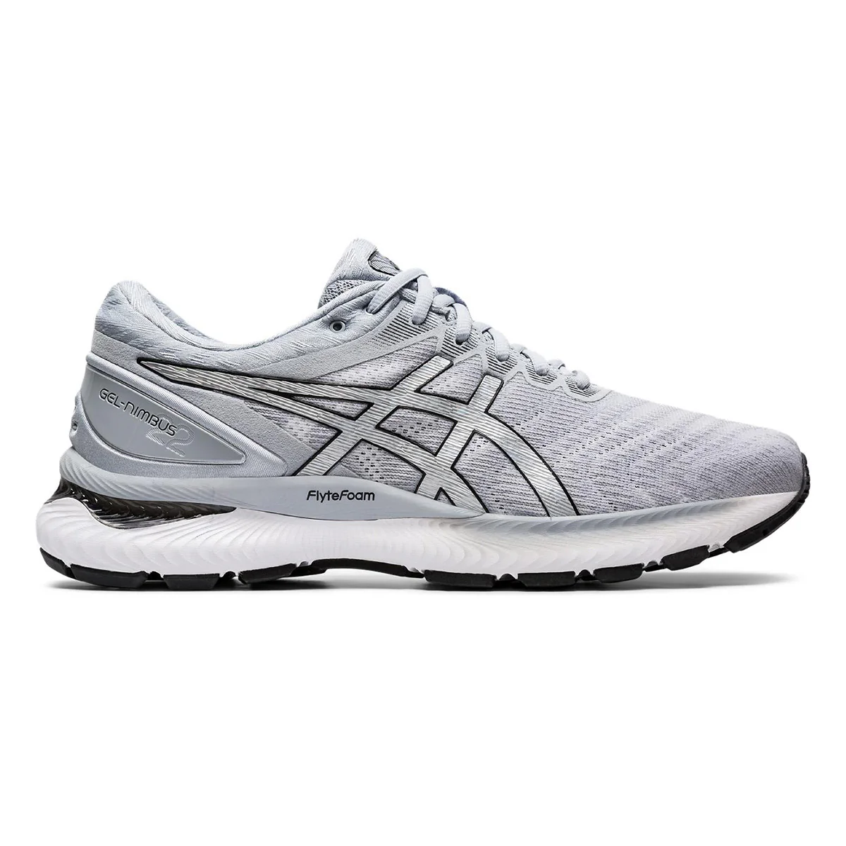 Asics Nimbus 22 - White - Pure Silver