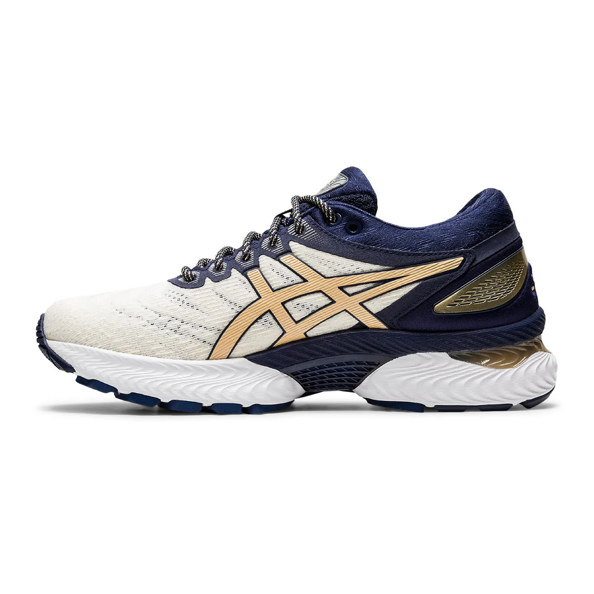 Asics Nimbus 22 - White - Champagne - Image 2