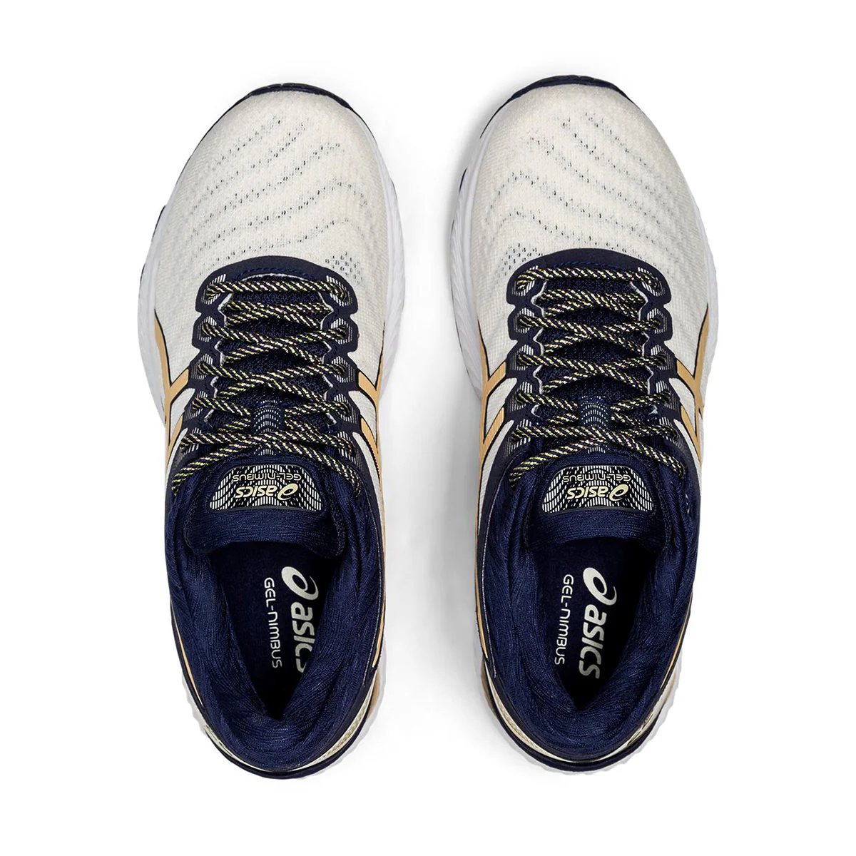 Asics Nimbus 22 - White - Champagne - Image 3
