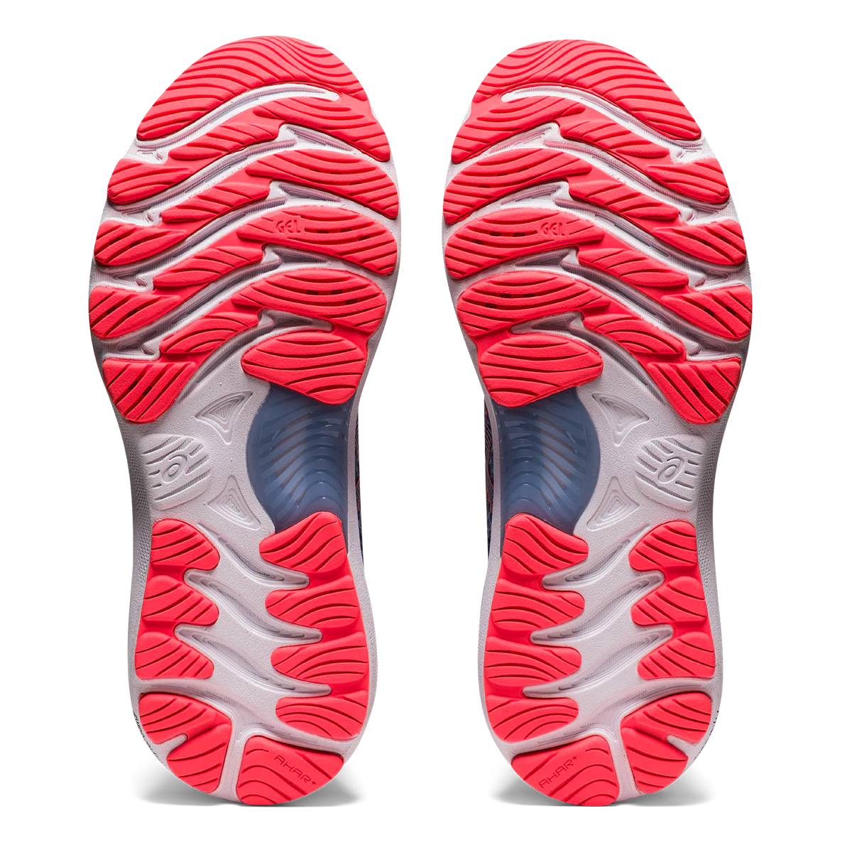 Asics Nimbus 23 - Mist - Blazing Coral - Image 7