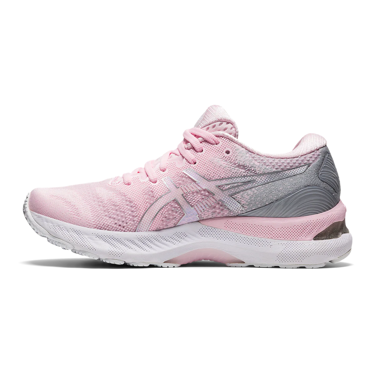 Asics Nimbus 23 - Pink Salt - Pure Silver - Image 2