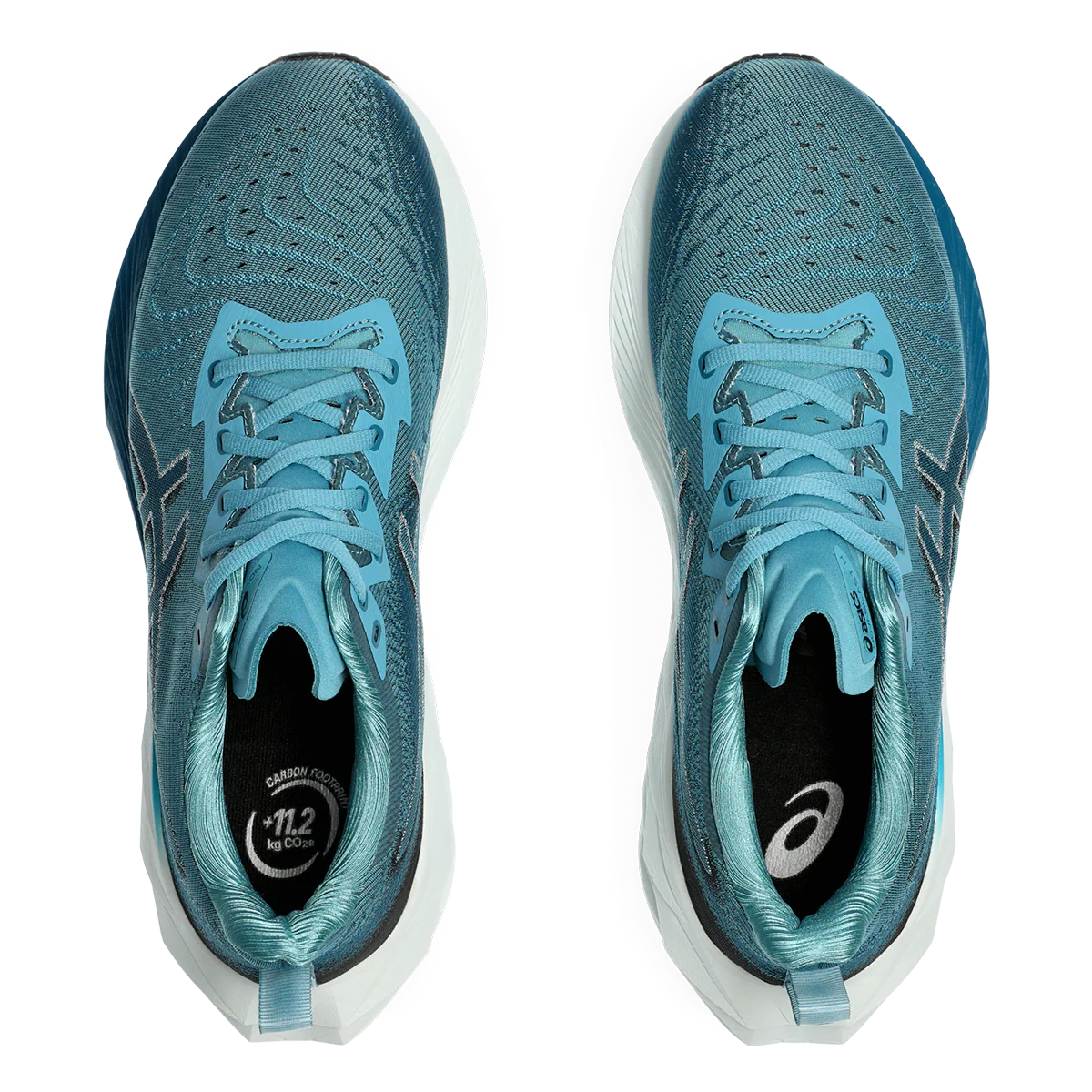 Asics Novablast 4 - Blue Teal - Evening Teal - Image 3