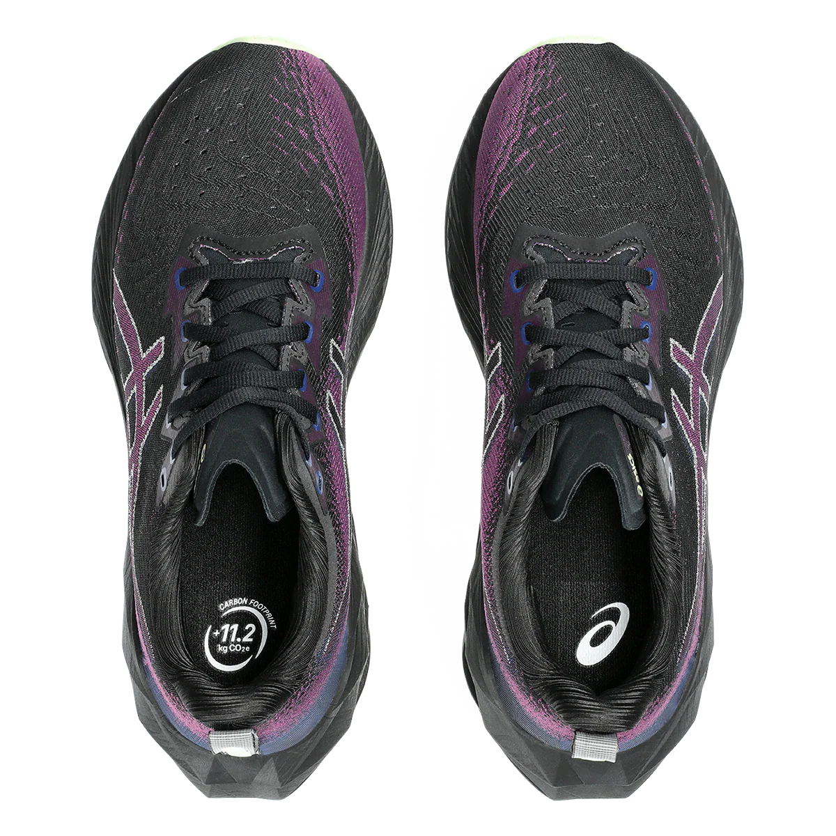 Asics Novablast 4 - Black - Blue Expanse - Image 3
