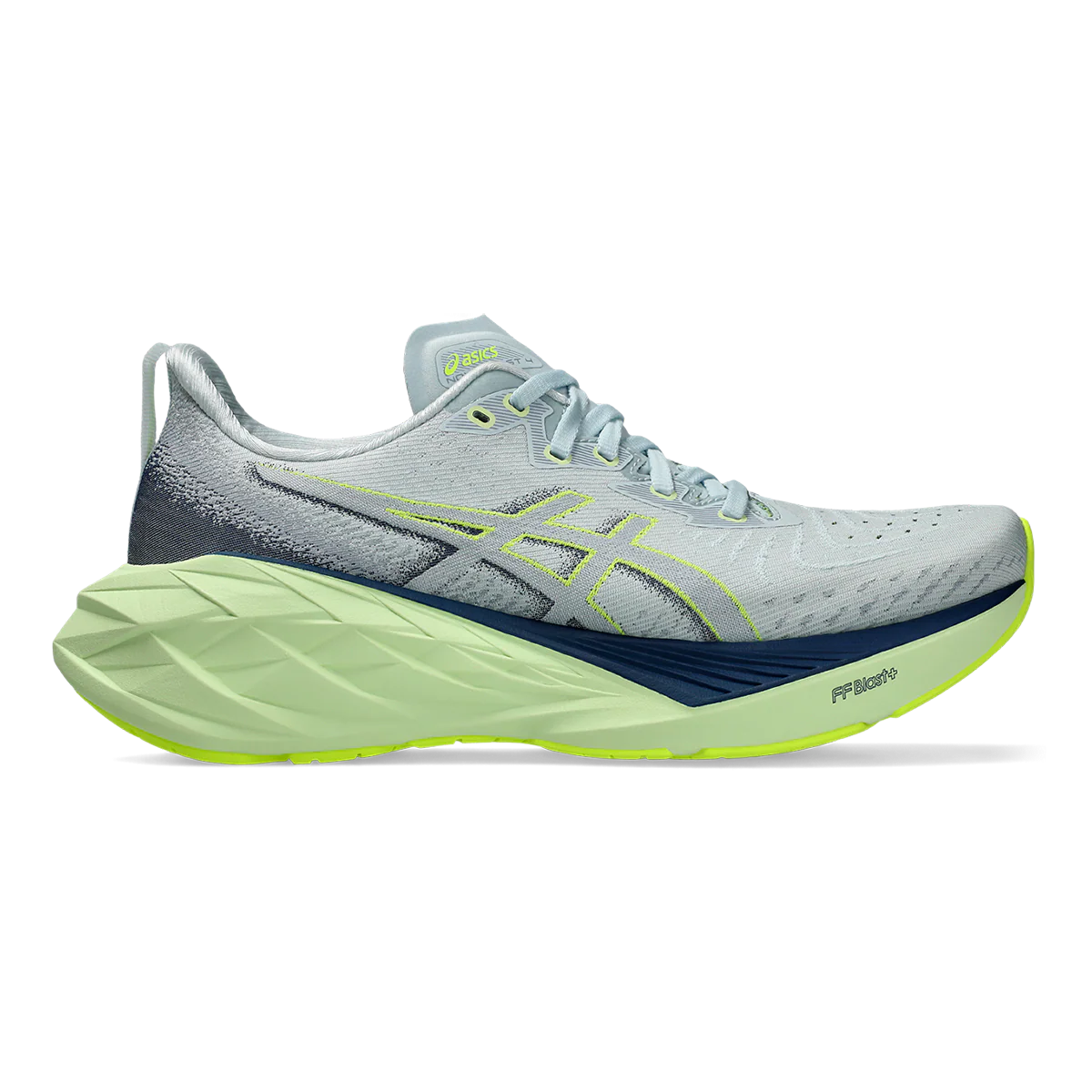 Asics Novablast 4 - Cool Grey - Blue Expanse