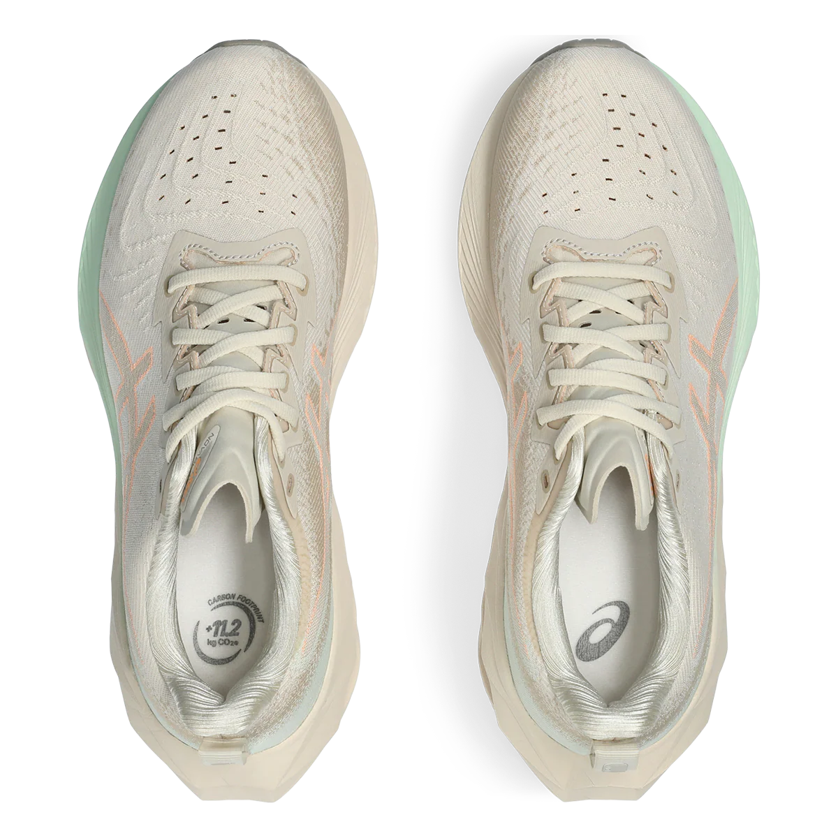 Asics Novablast 4 - Oatmeal - Moonrock - Image 3