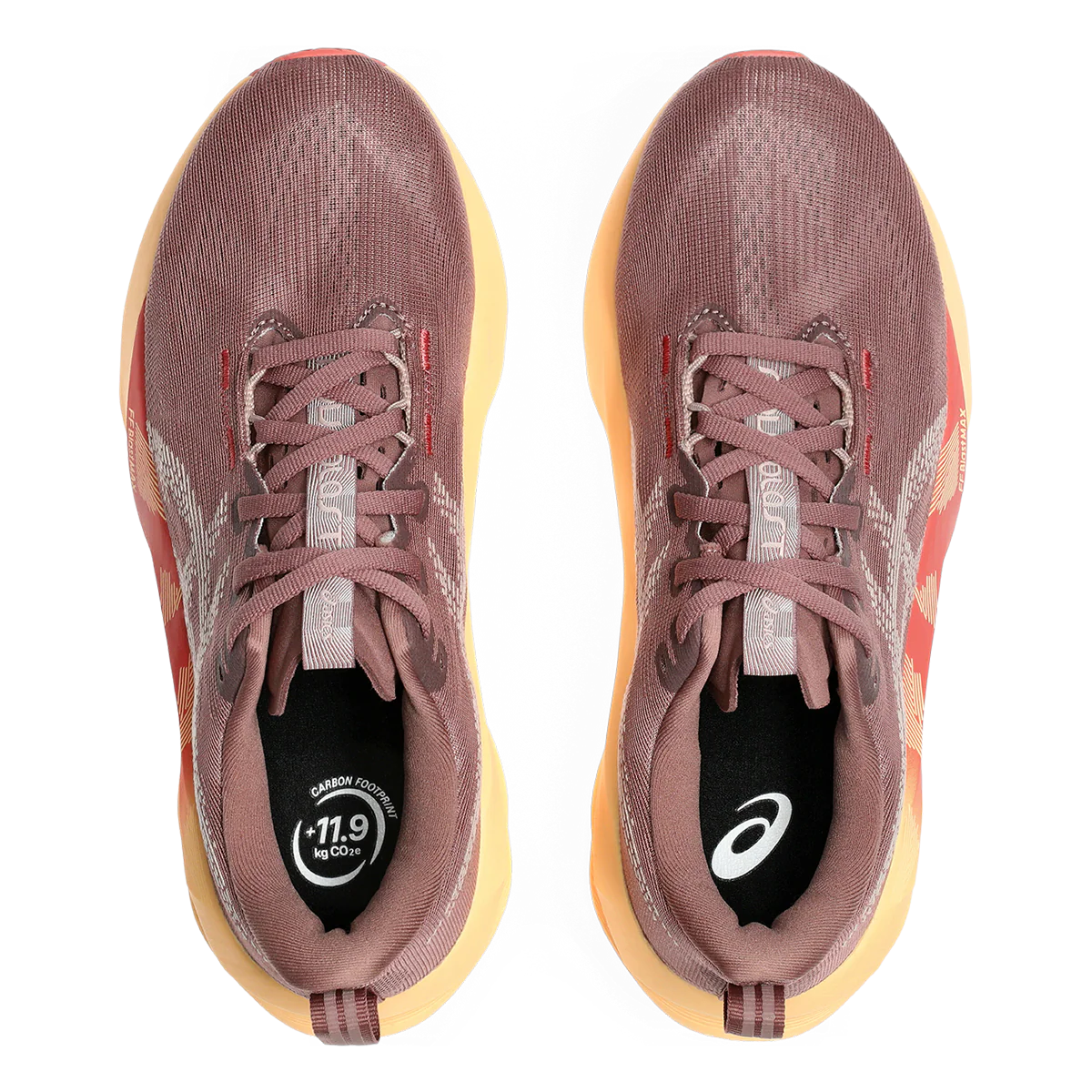Asics Novablast 5 Heather Black   Purple womens - Image 3