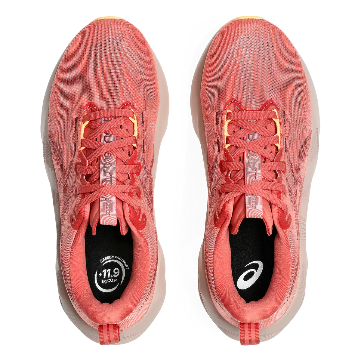 Asics Novablast 5 Heather Blue   Red womens - Image 3