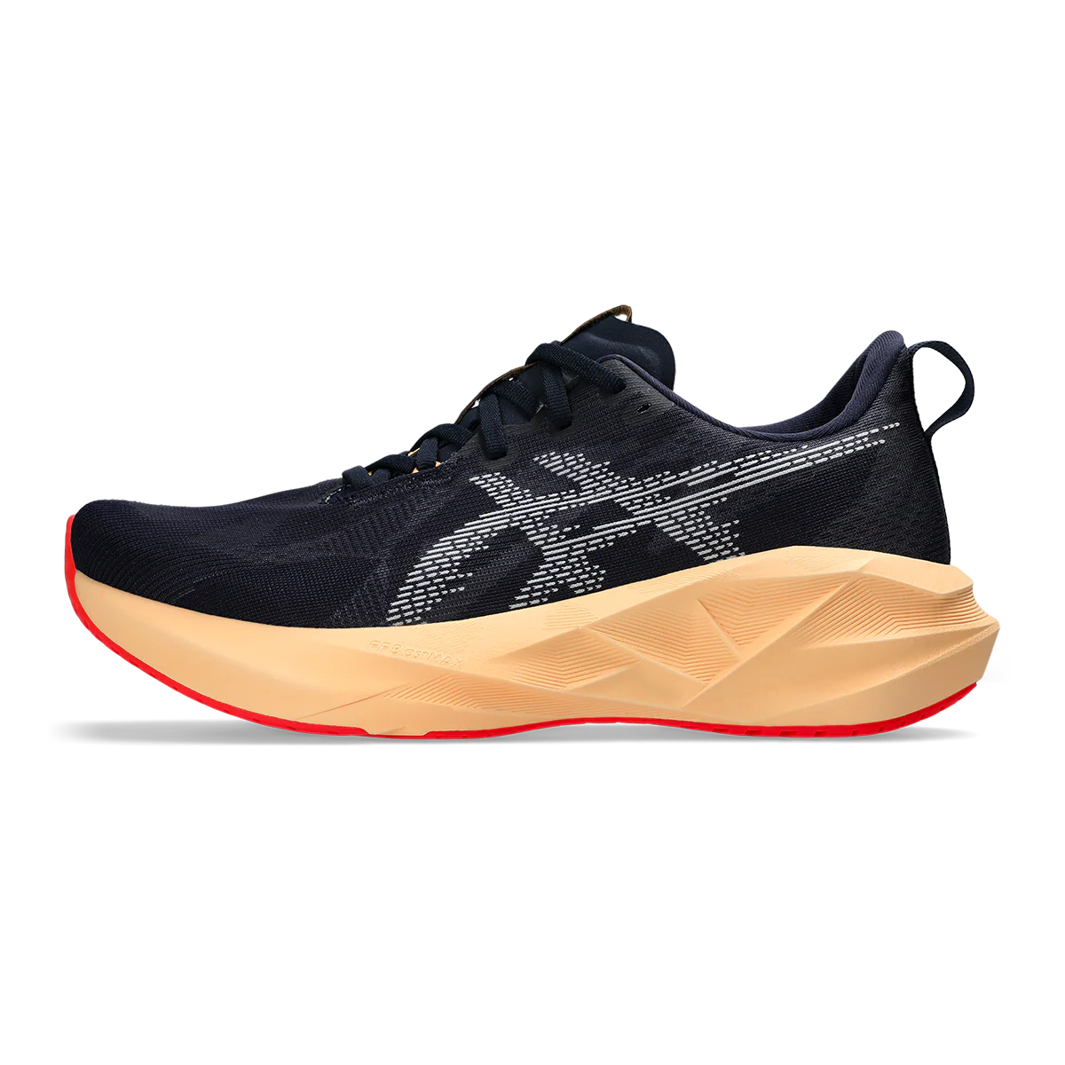 Asics Novablast 5 Navy   Orange Mens - Image 2