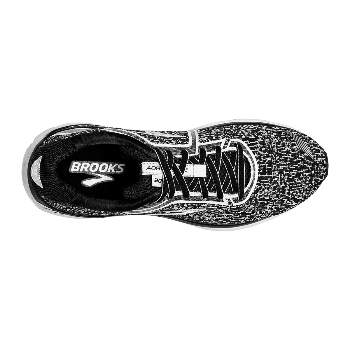 Brooks Adrenaline GTS 20 - Black - White - Image 3