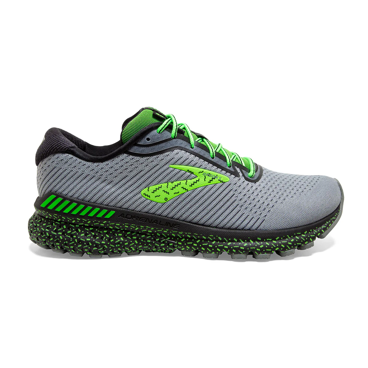 Brooks Adrenaline GTS 20 - Grey - Black - Green