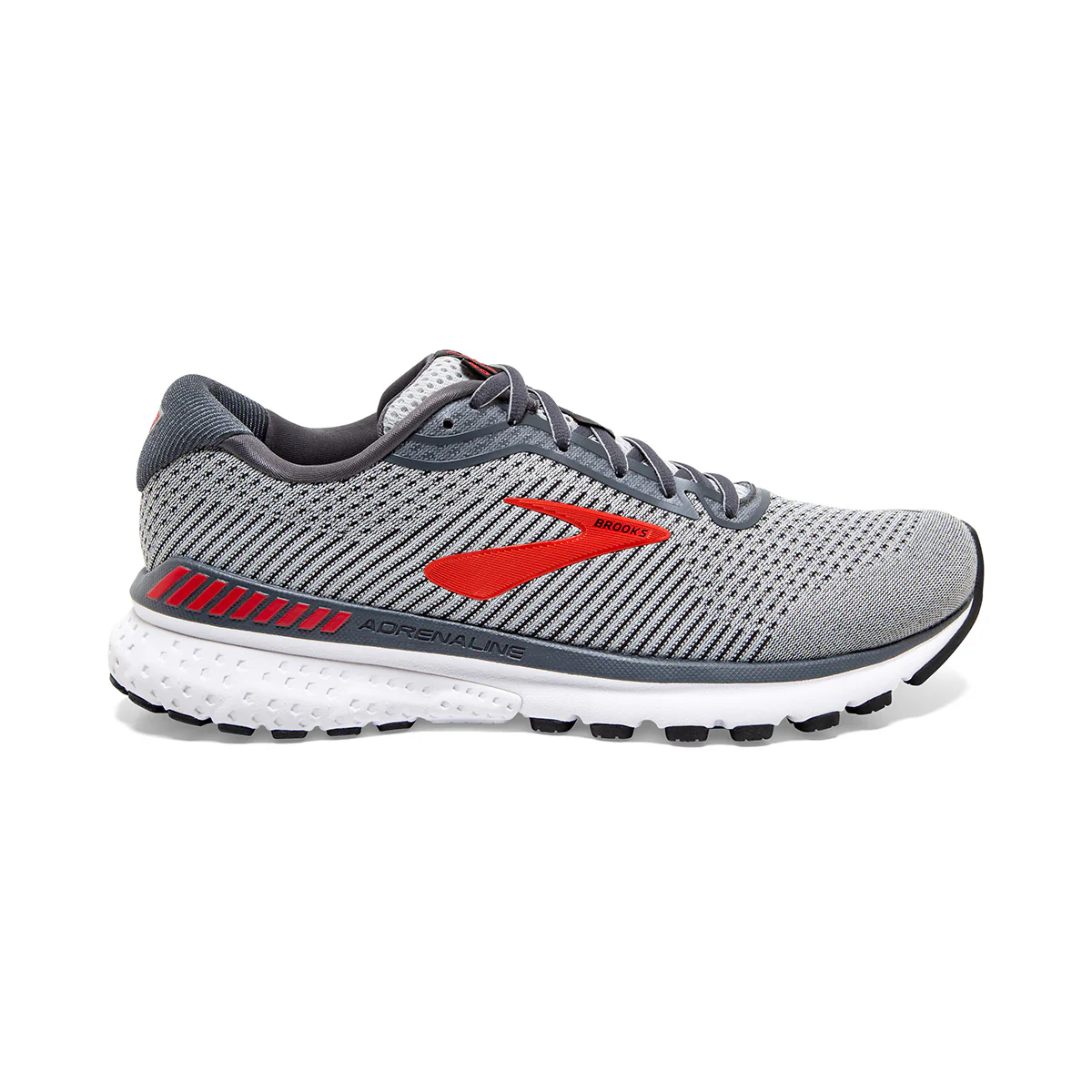 Brooks Adrenaline GTS 20 - Grey - Ebony - Red