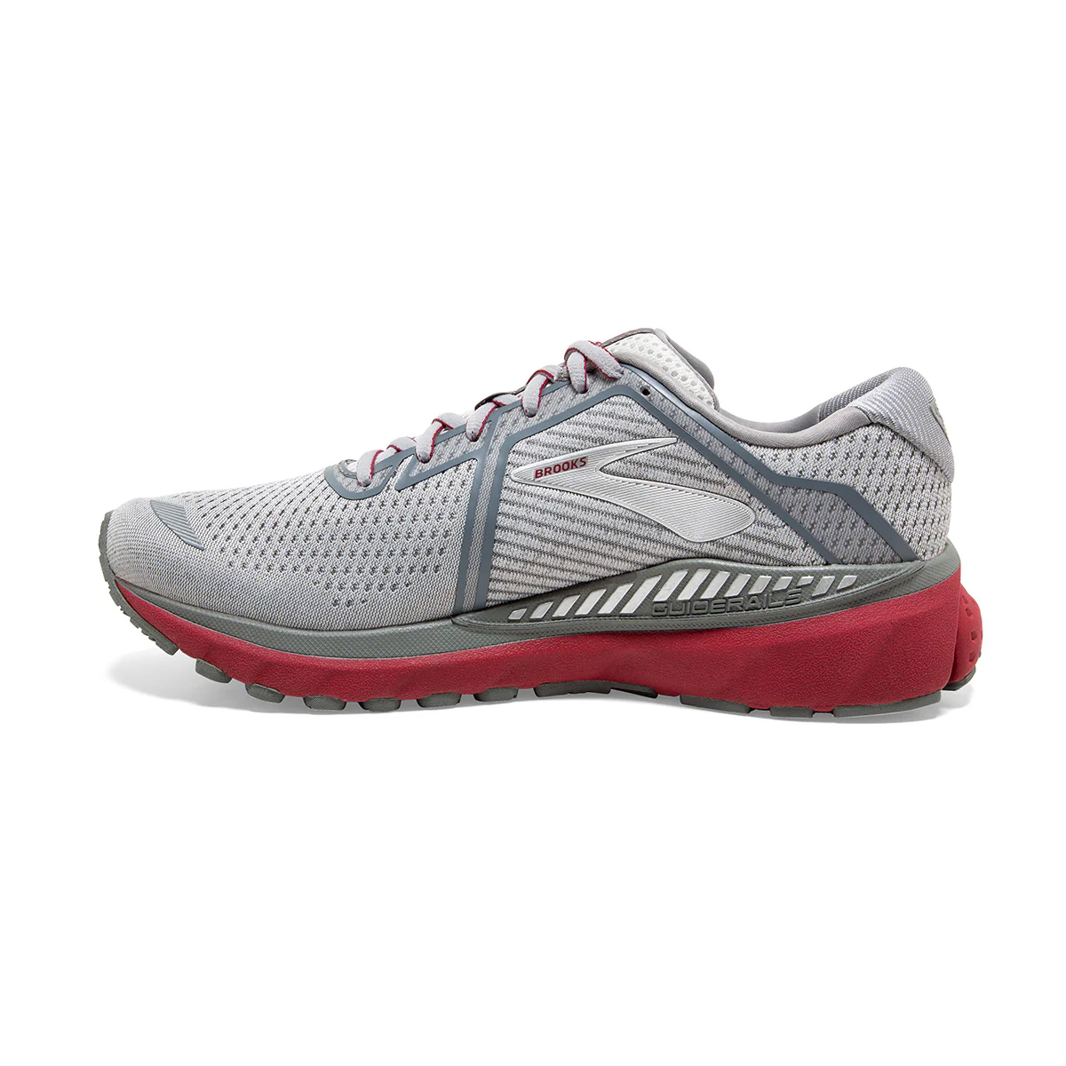 Brooks Adrenaline GTS 20 - Grey - Silver - Red - Image 2