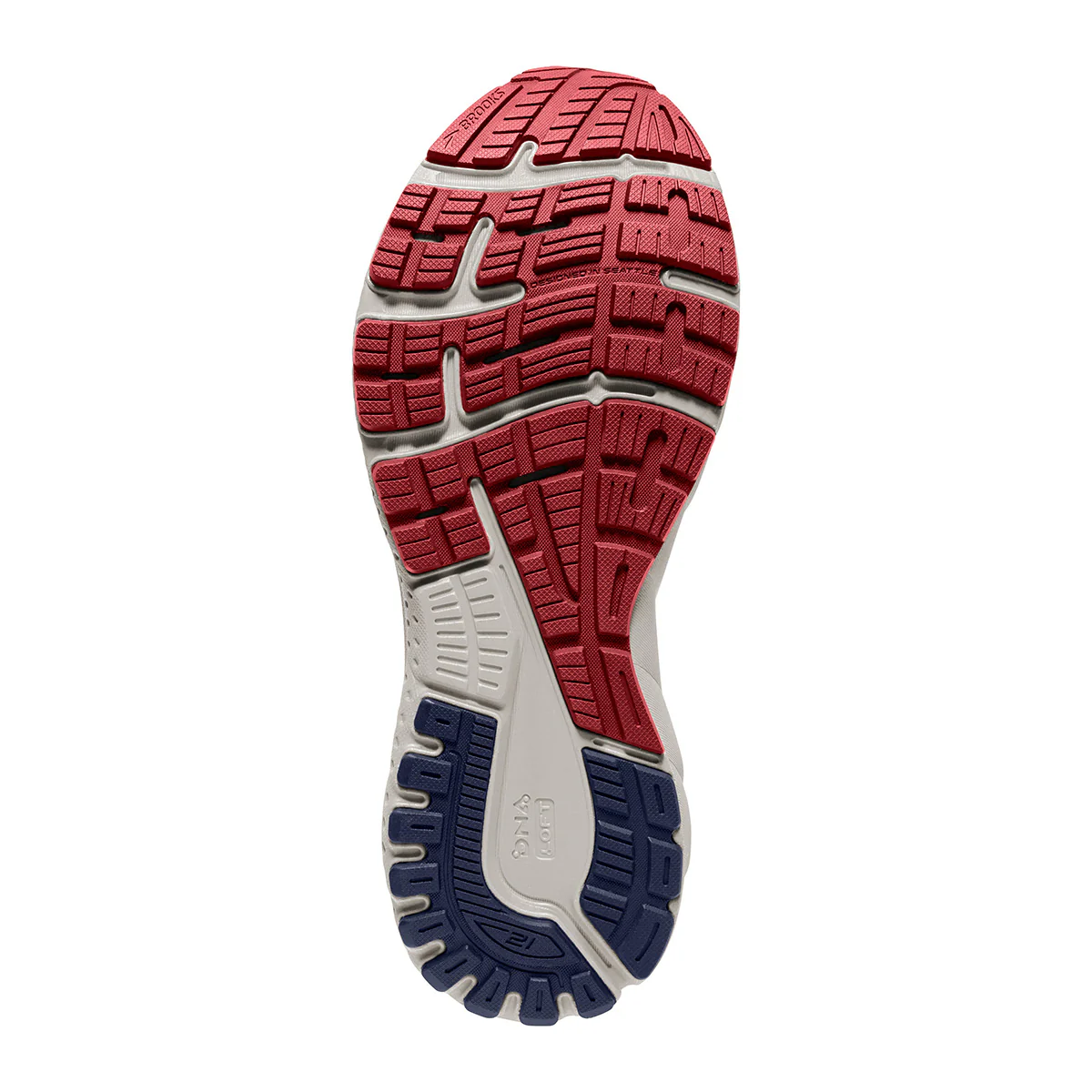 Brooks Adrenaline GTS 21 - Peacoat - Grey - Red - Image 4